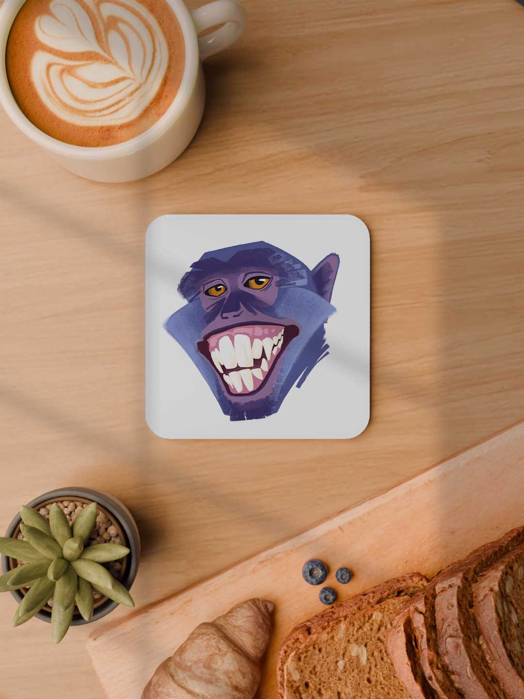 Anime Illustrations Graphic Coasters - Pack of 6