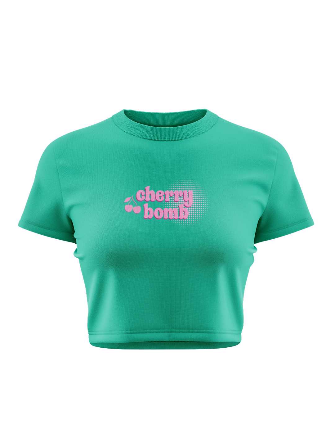 Cherry Bomb Graphic Baby Tee