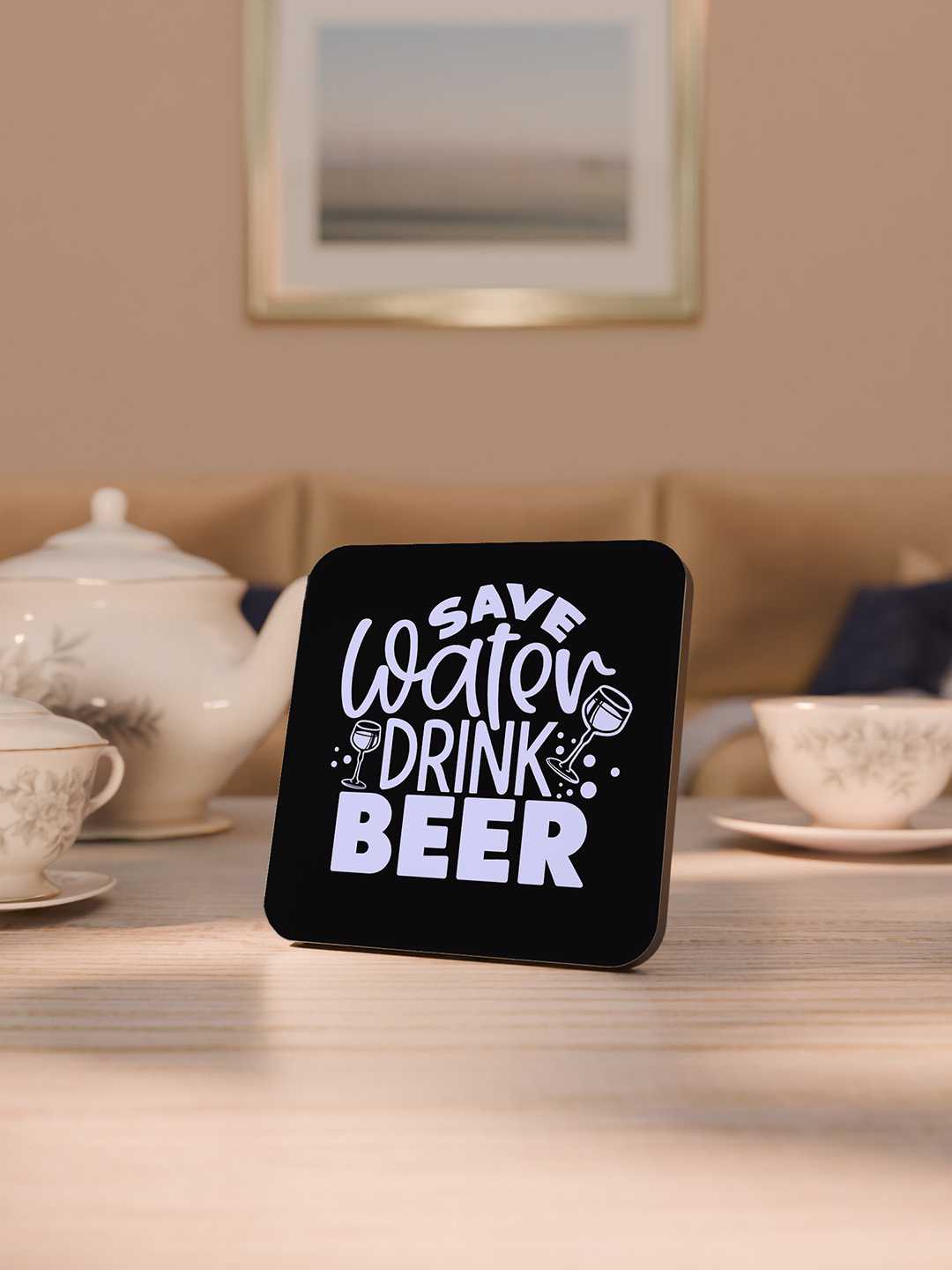 Drunk Talks Graphic Coasters - Pack of 6
