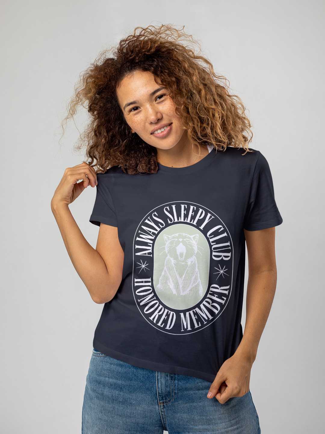 Always Sleepy Club Graphic Tee