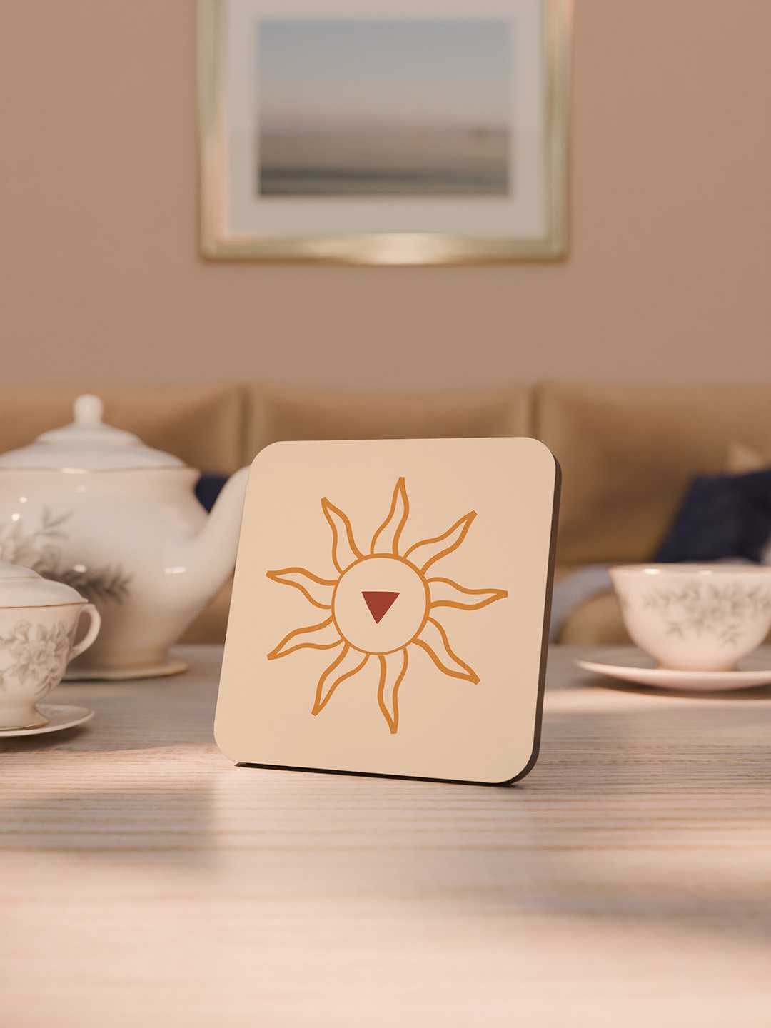 Aura and Earth Art Graphic Coasters - Pack of 6