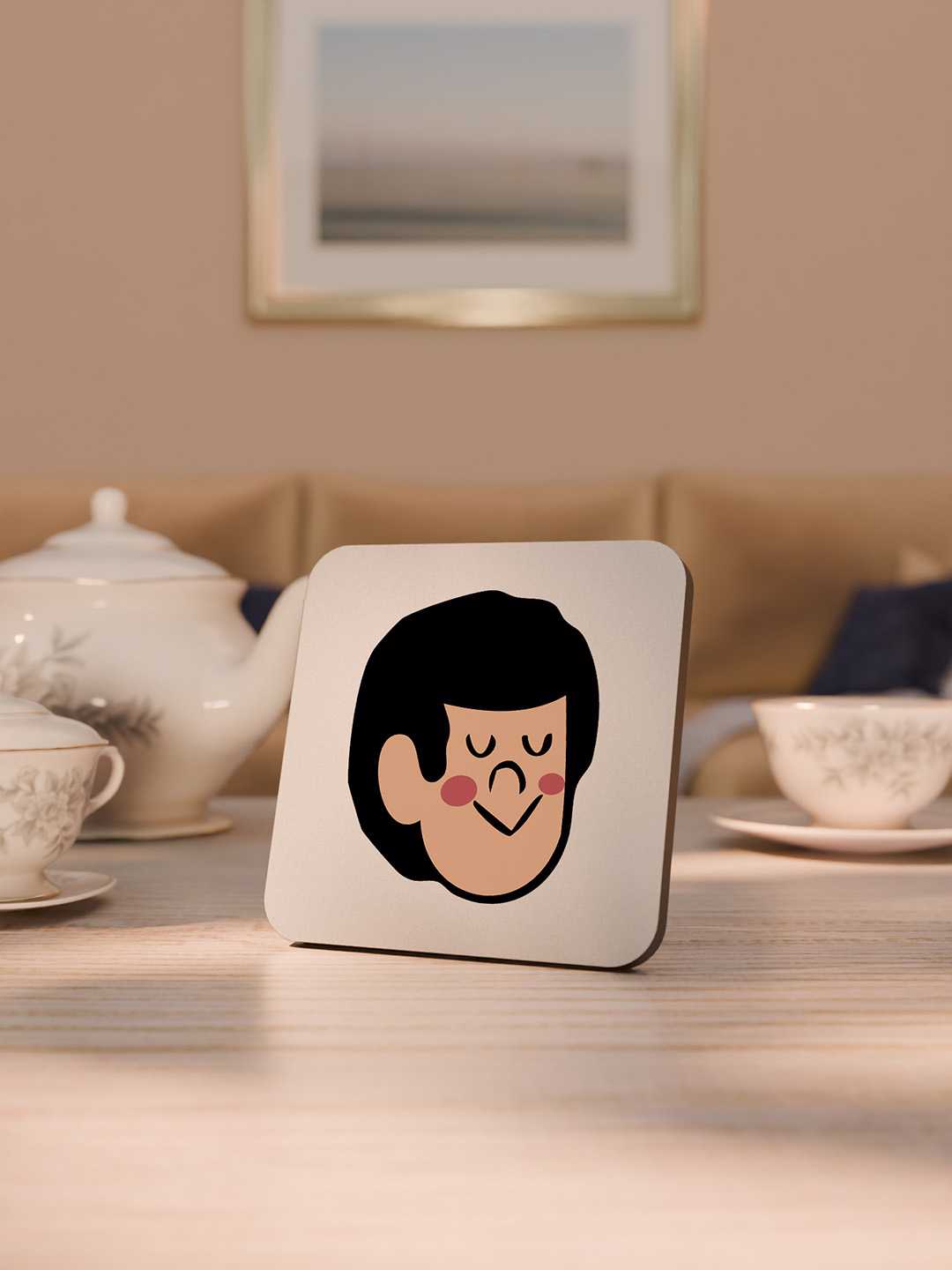 The LOL Expressions Graphic Coasters - Pack of 6