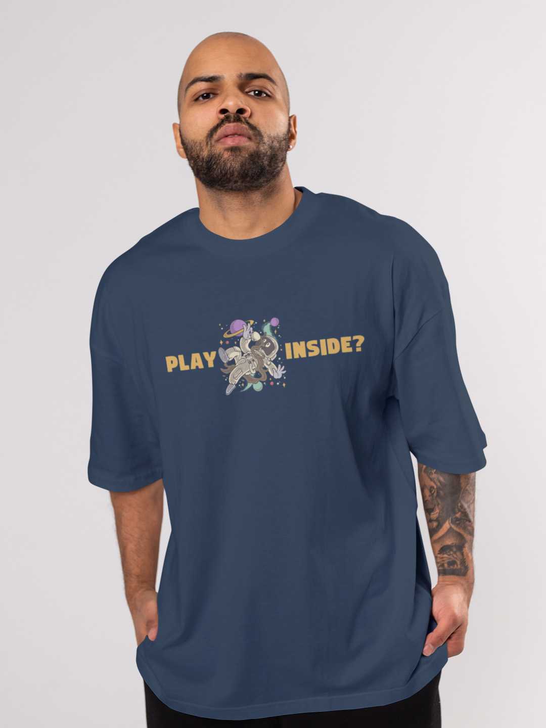 Play Inside Oversized Tee