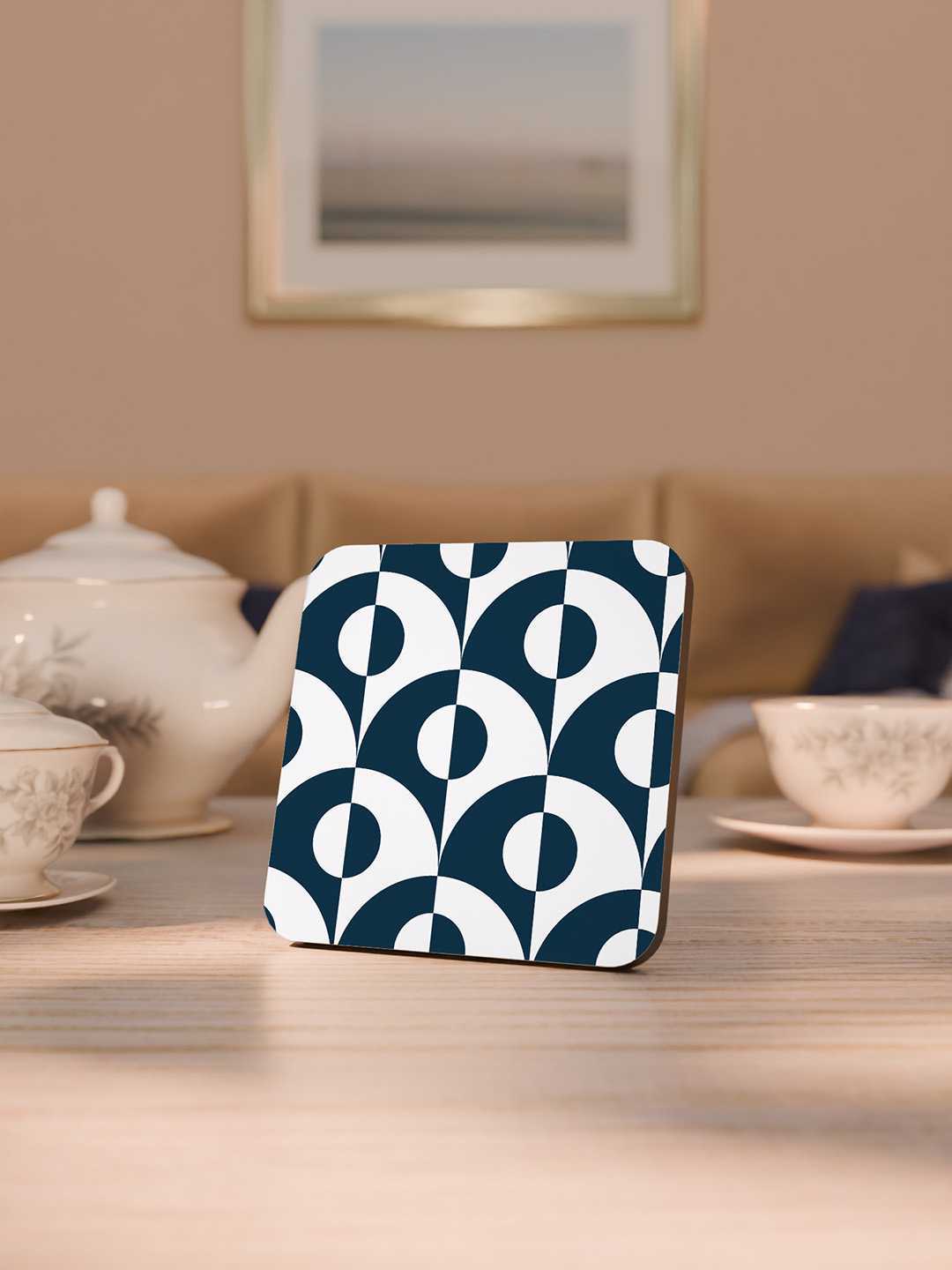 Modern Tiles Graphic Coasters - Pack of 6