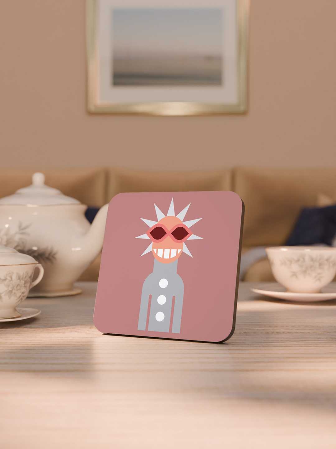 The Chill Peeps Graphic Coasters - Pack of 6