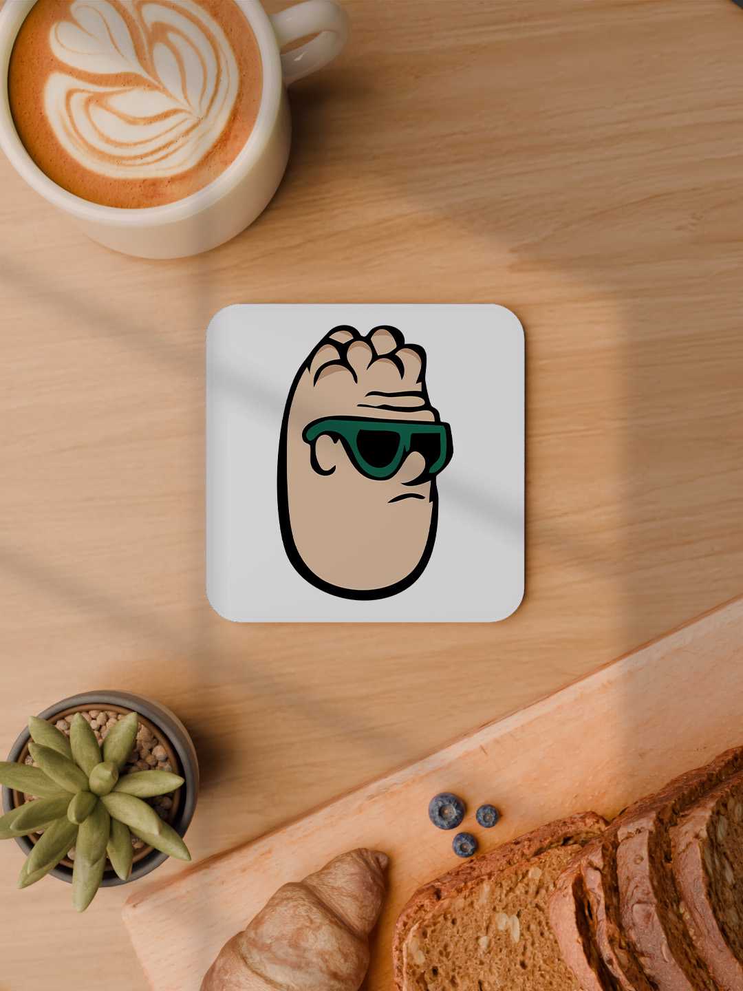 The LOL Expressions Graphic Coasters - Pack of 6