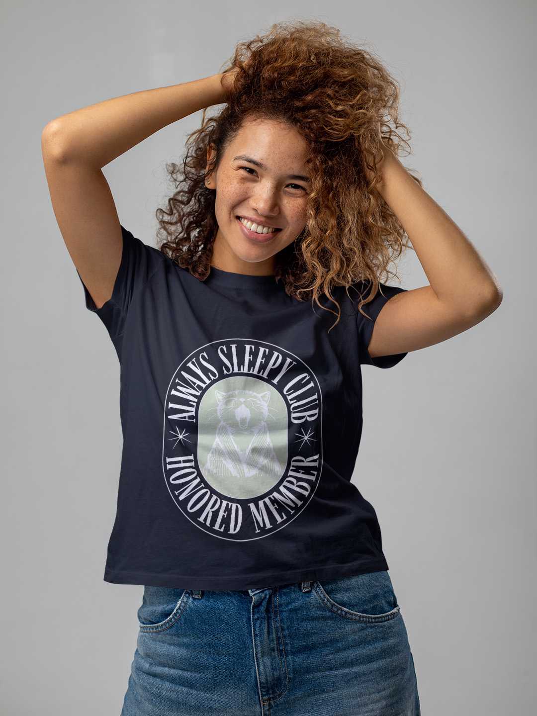 Always Sleepy Club Graphic Tee