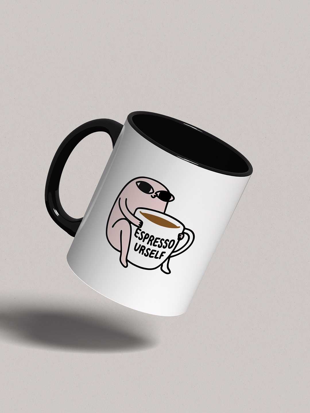 Espresso Urself Graphic Printed Ceramic Mug