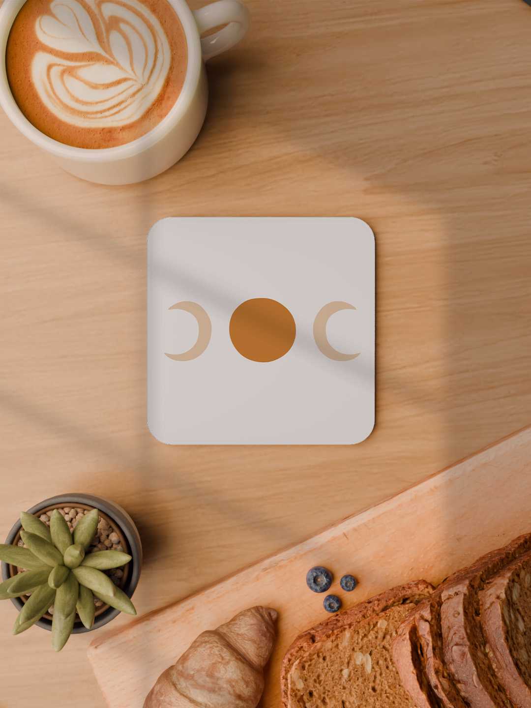 Aura and Earth Art Graphic Coasters - Pack of 6