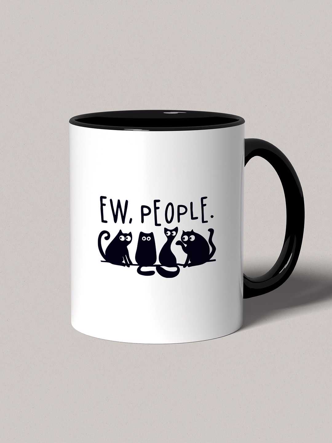 Ew People Graphic Printed Ceramic Mug
