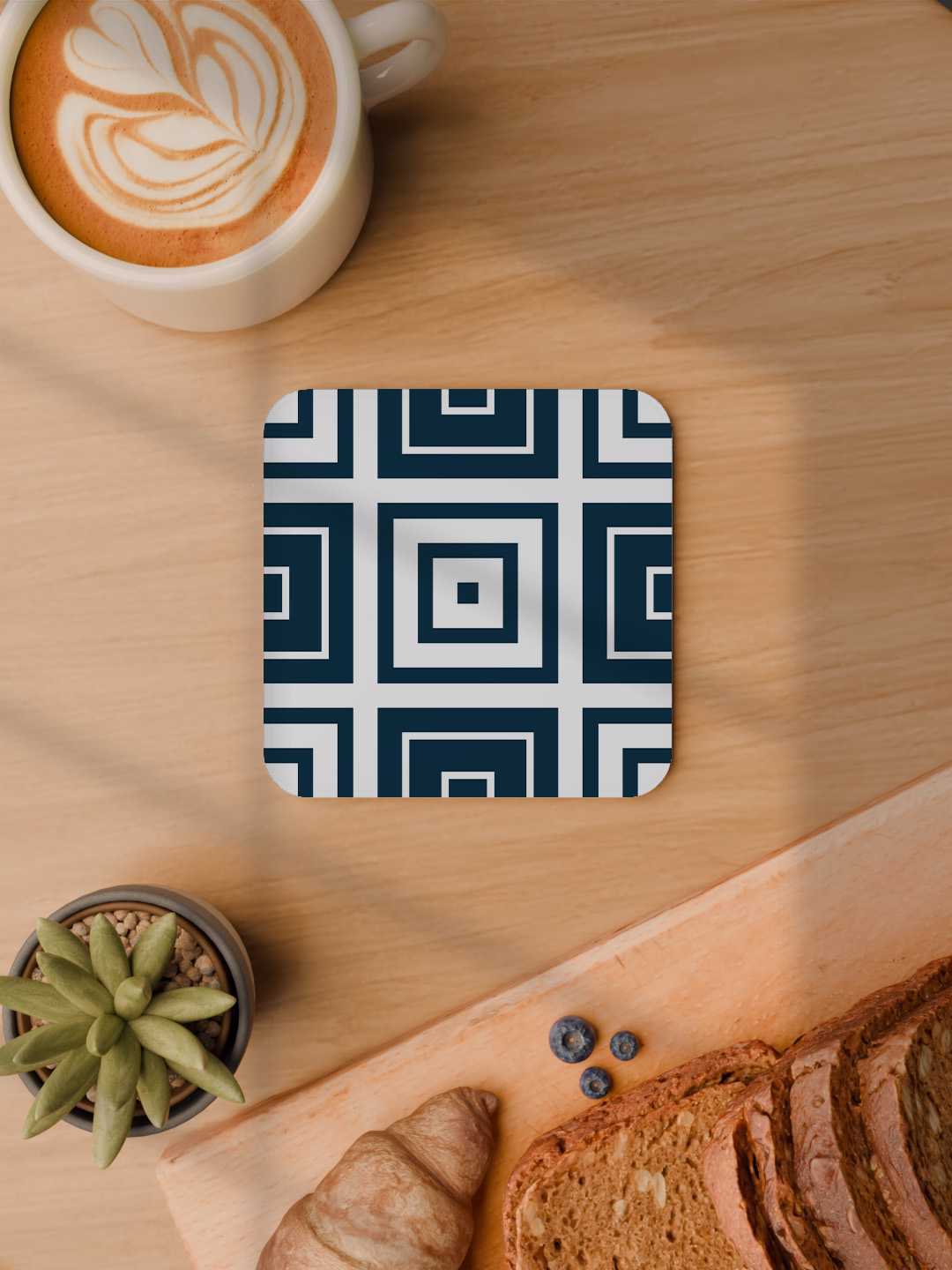 Modern Tiles Graphic Coasters - Pack of 6