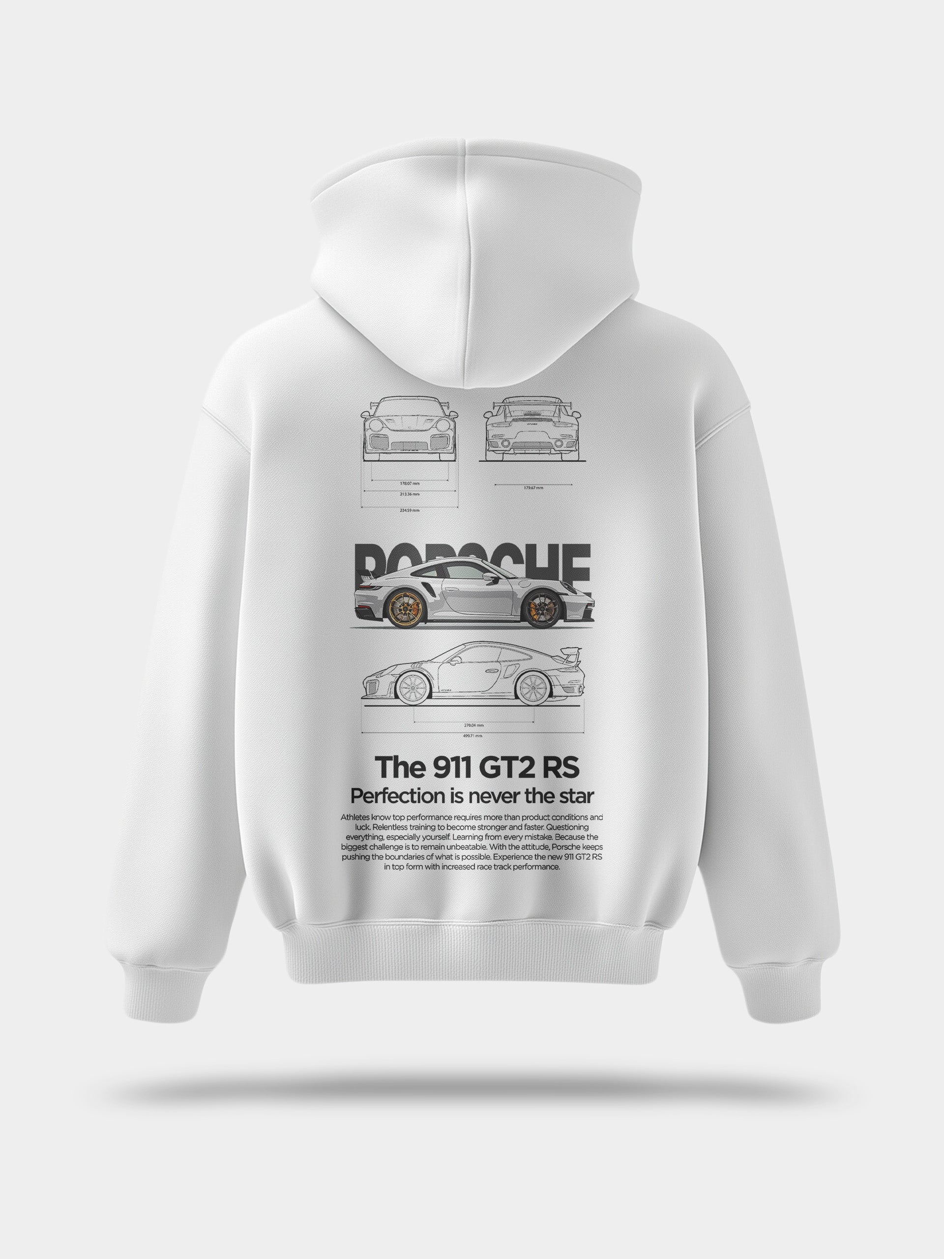911 Sports Car Pullover Hoodie