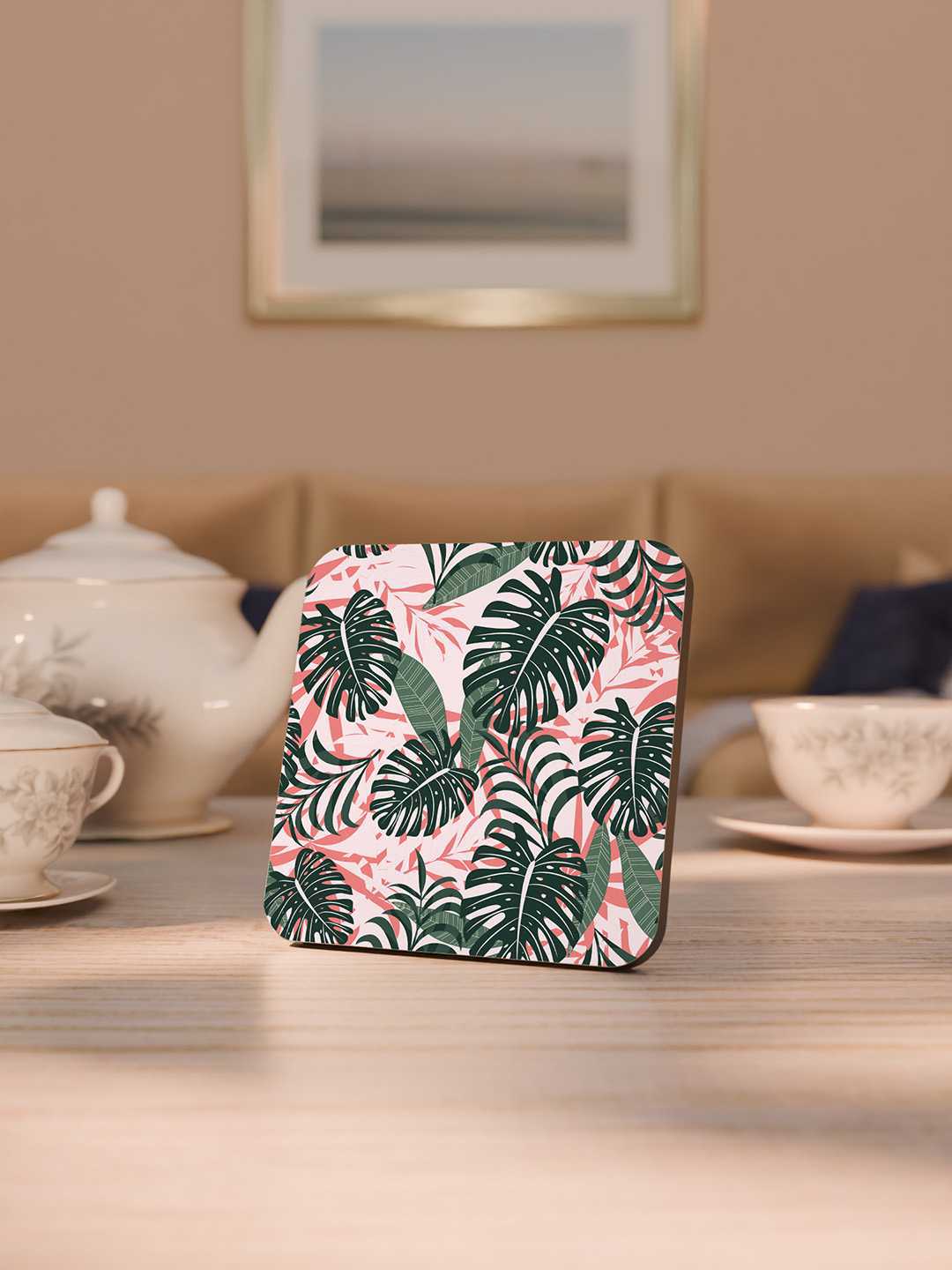 Beach Vibe Graphic Coasters - Pack of 6