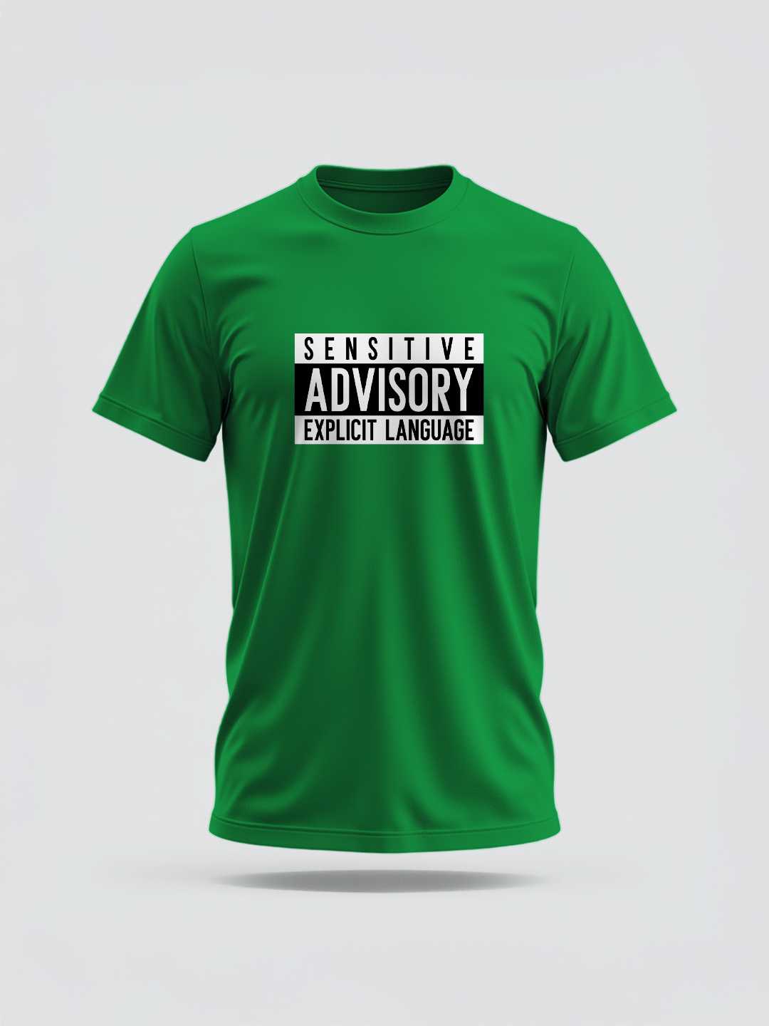 Sensitive Advisory Graphic Tee