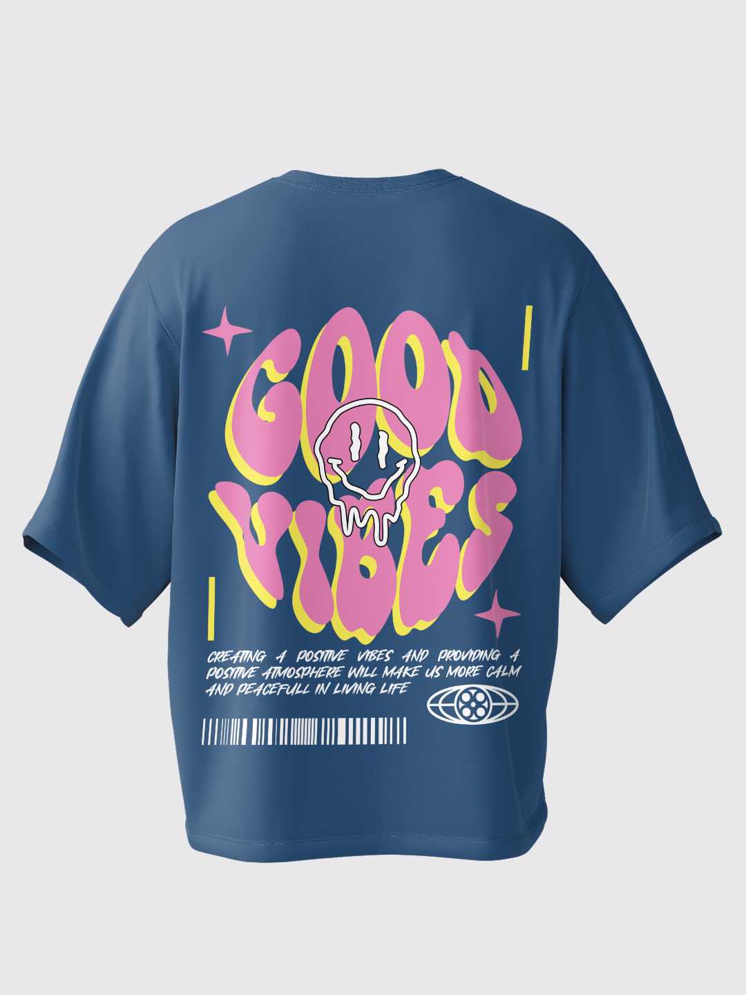 Good Vibes Oversized Tee