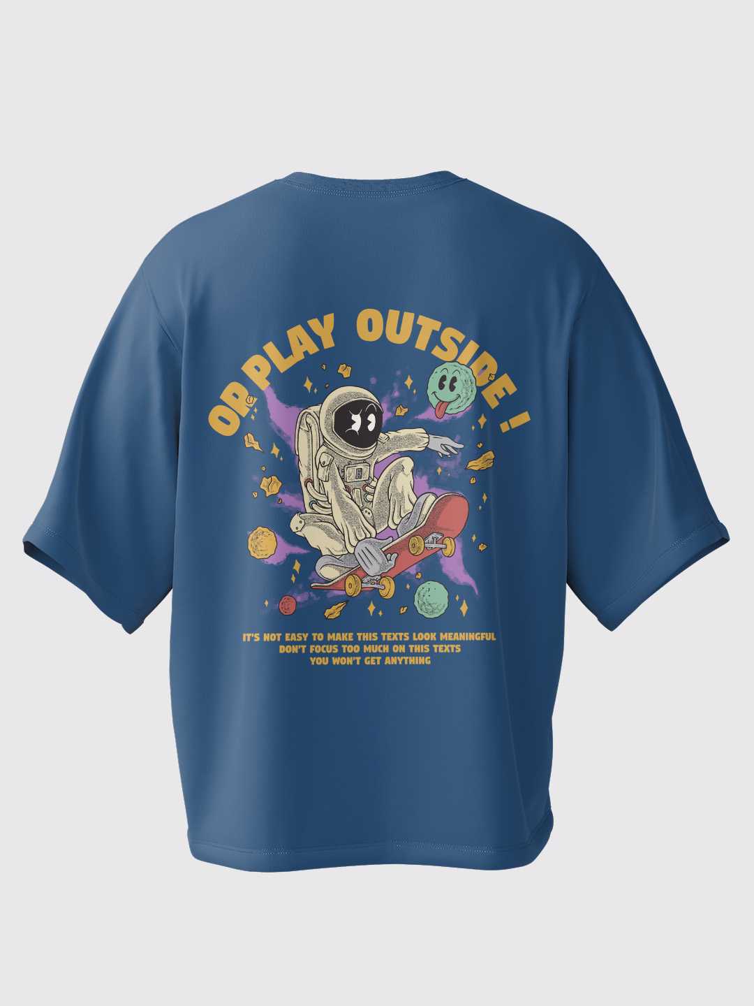 Play Inside Oversized Tee