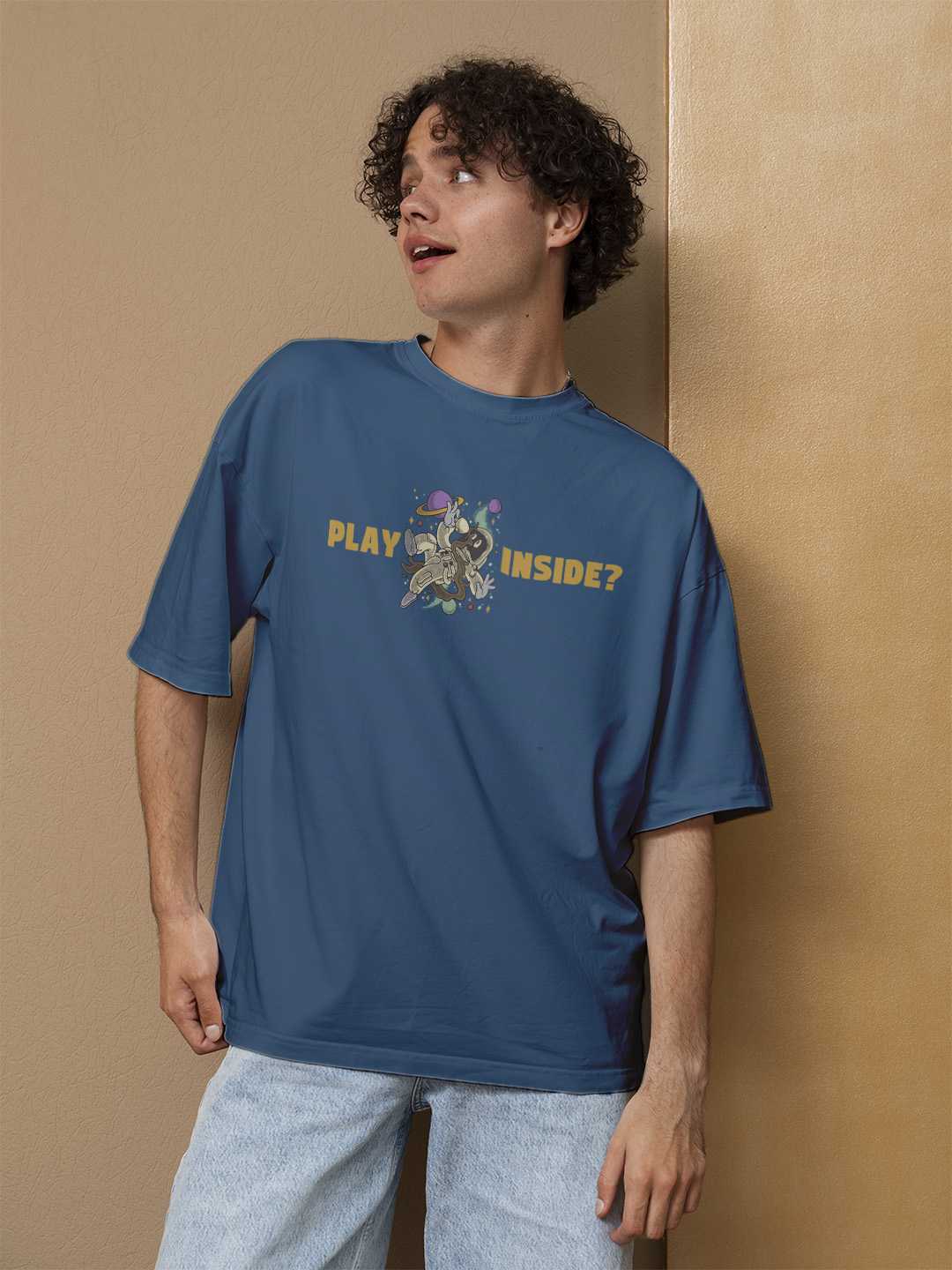 Play Inside Oversized Tee