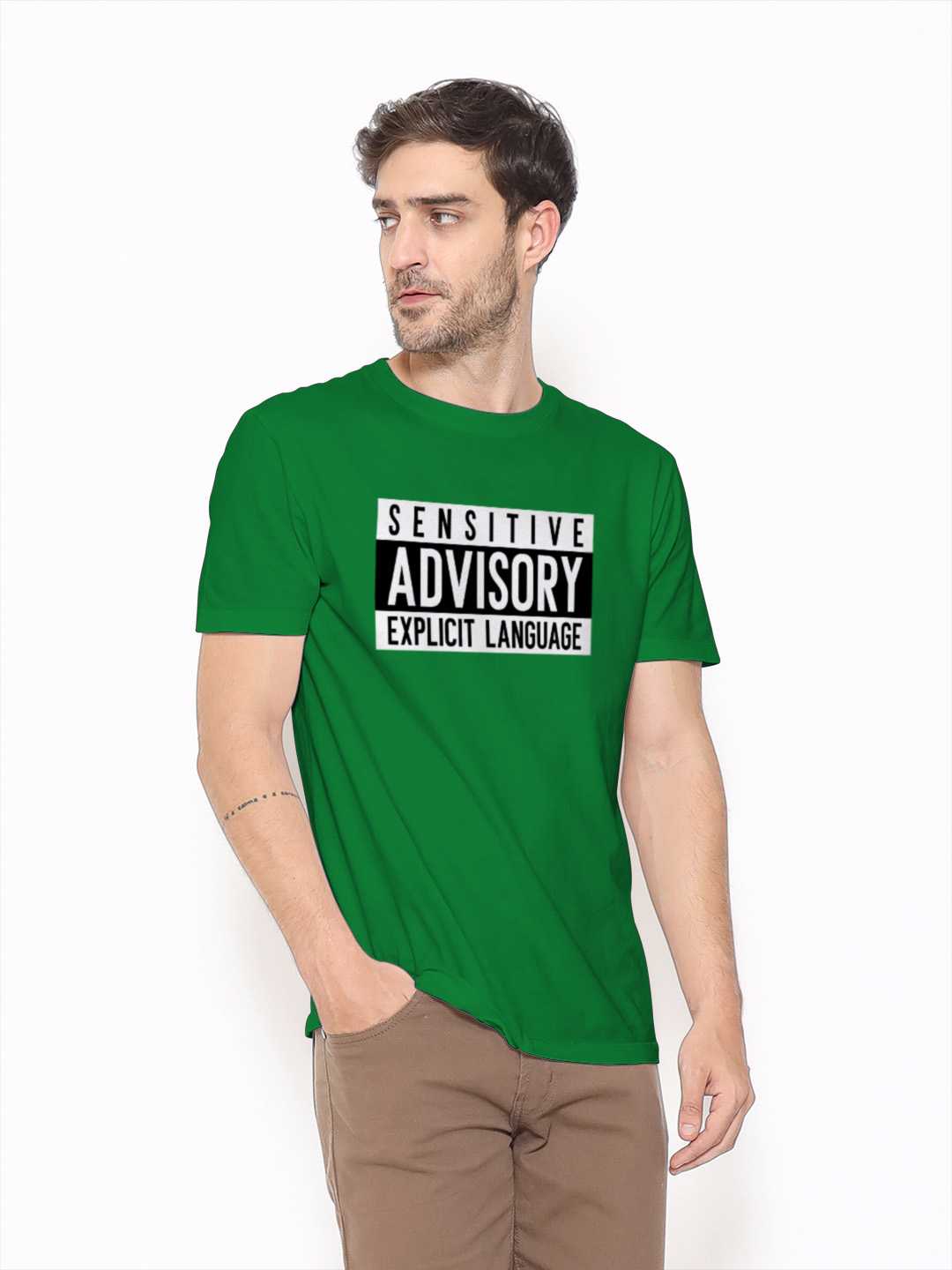 Sensitive Advisory Graphic Tee