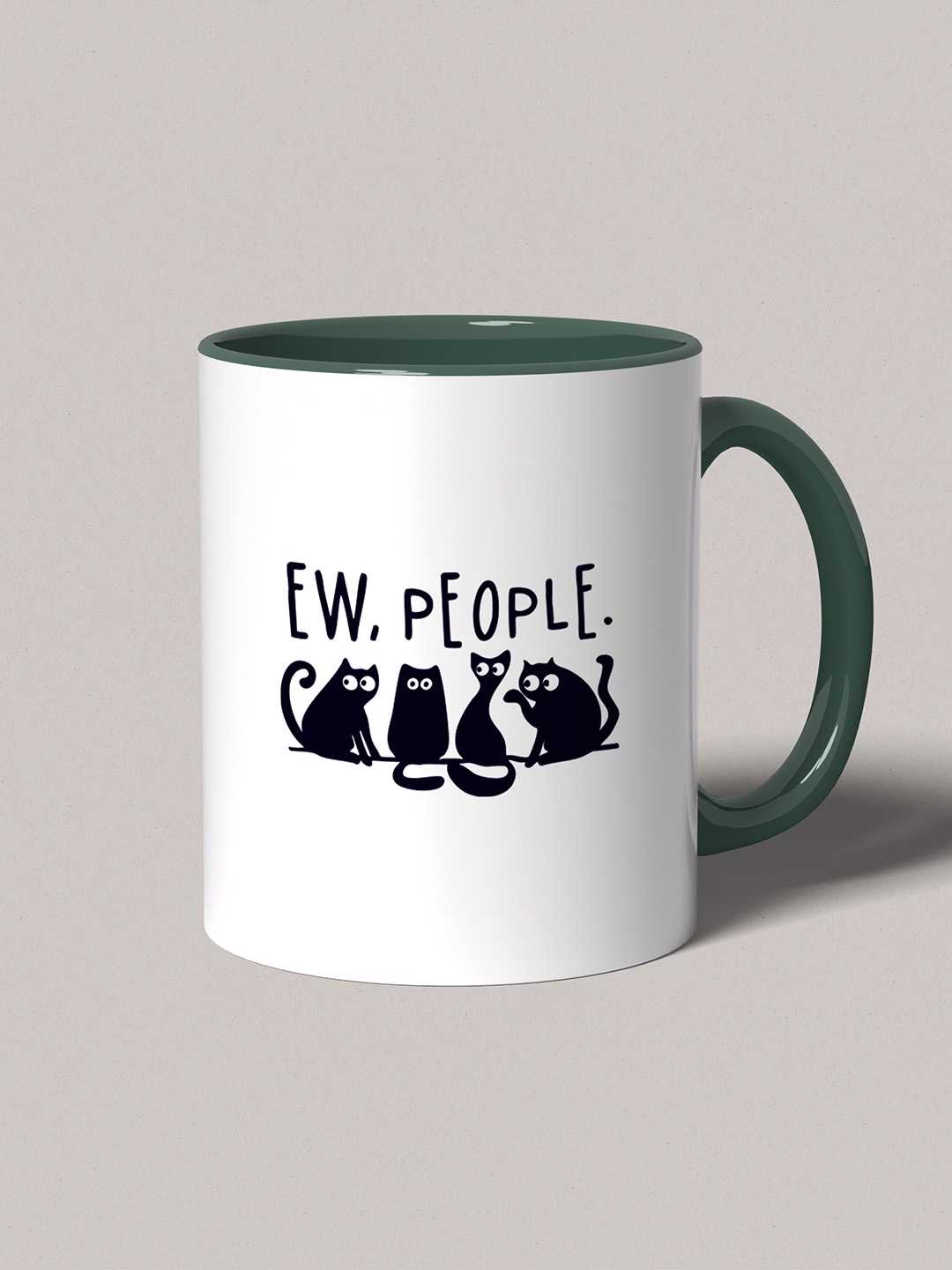 Ew People Graphic Printed Ceramic Mug