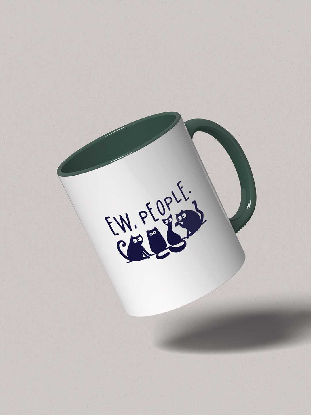 Ew People Graphic Printed Ceramic Mug