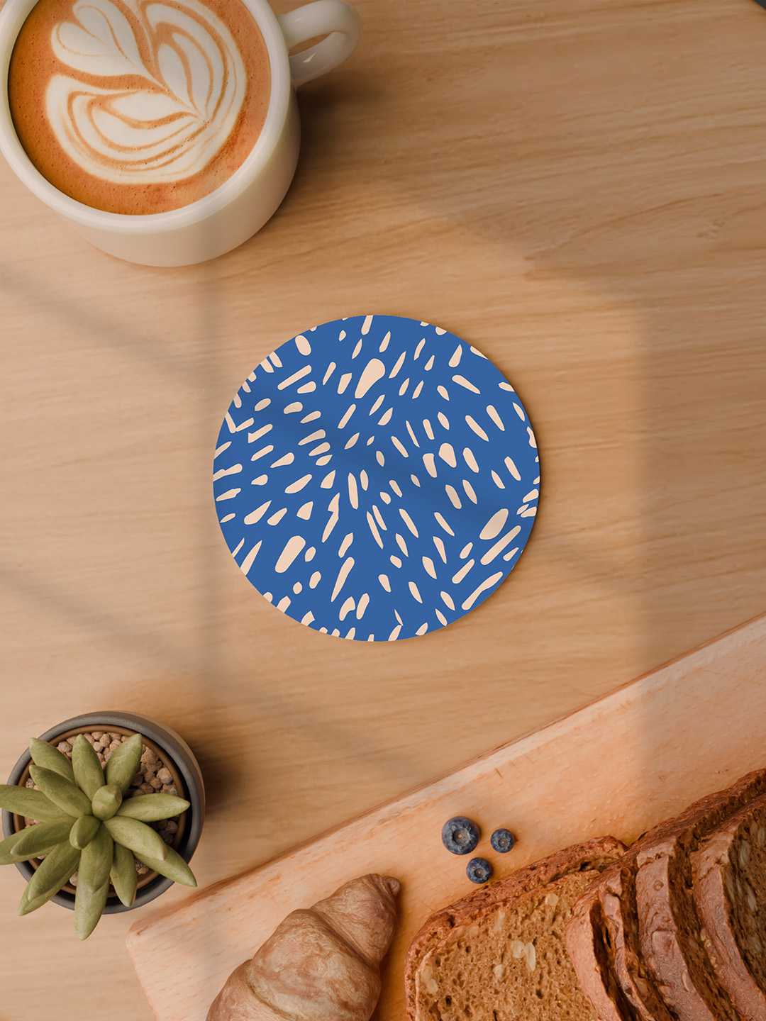 Doodle Pop Pattern Graphic Coasters - Pack of 6