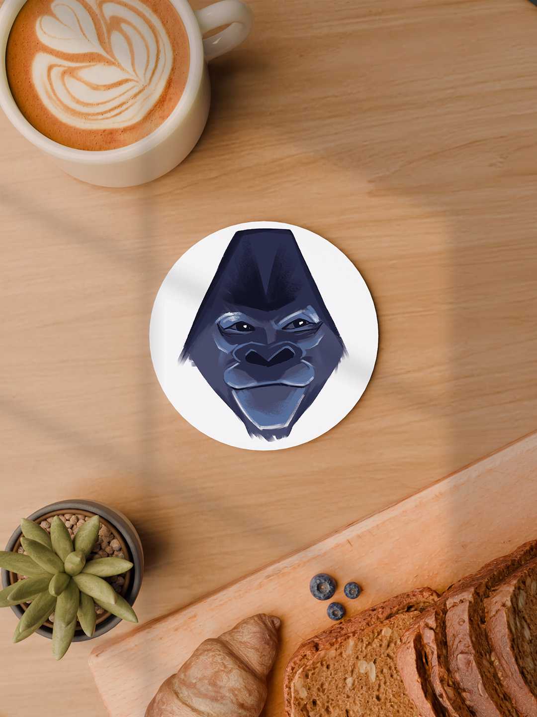 Anime Illustrations Graphic Coasters - Pack of 6