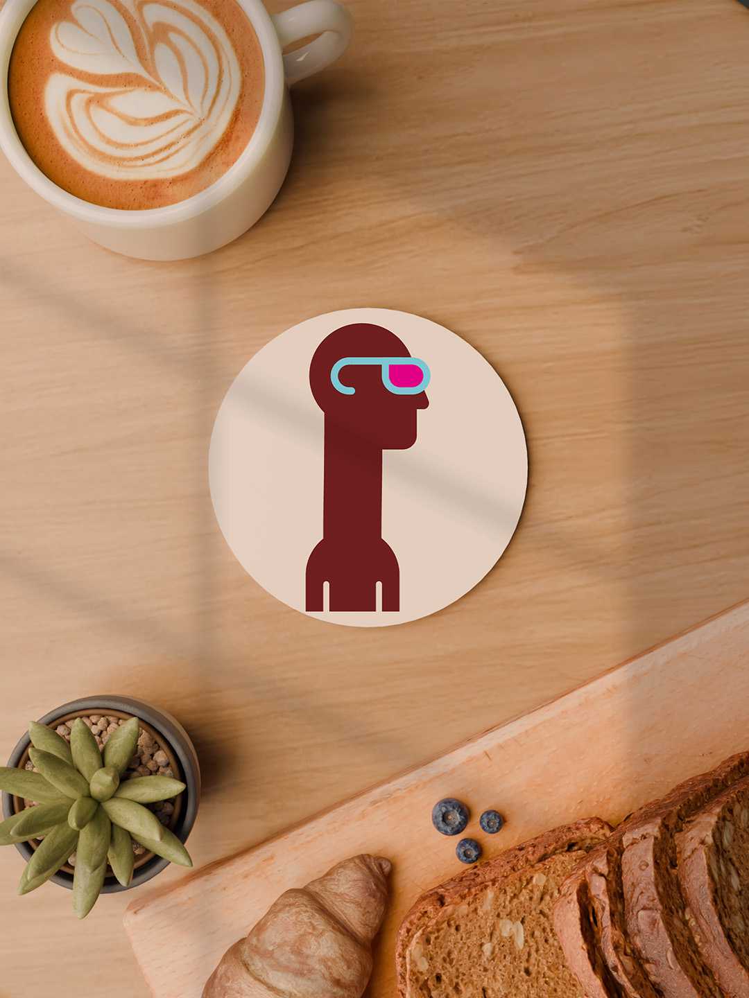 The Quirky Squad Graphic Coasters - Pack of 6