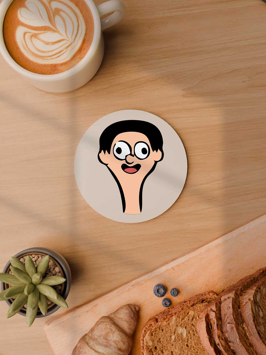 The LOL Expressions Graphic Coasters - Pack of 6