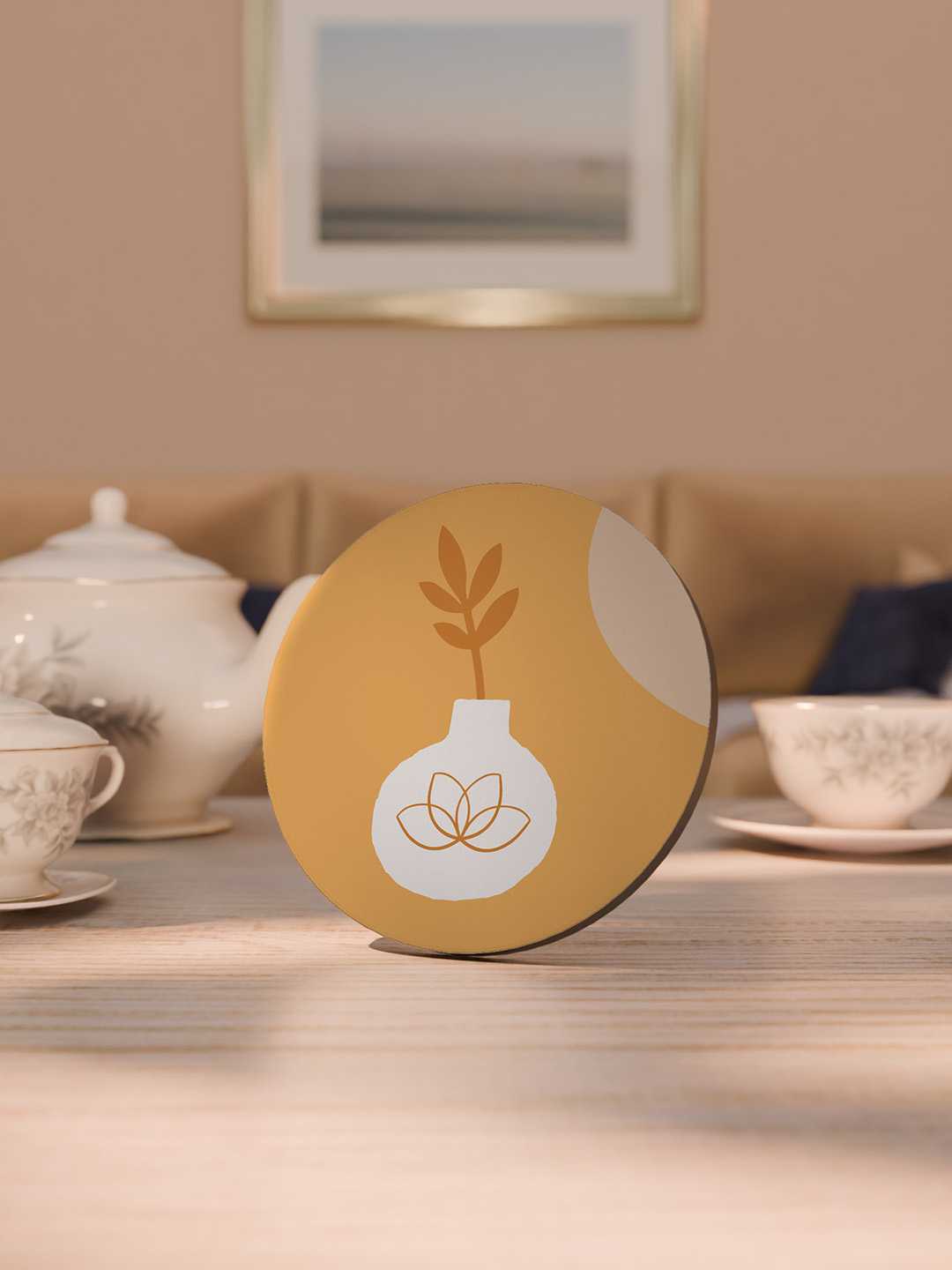 Aura and Earth Art Graphic Coasters - Pack of 6