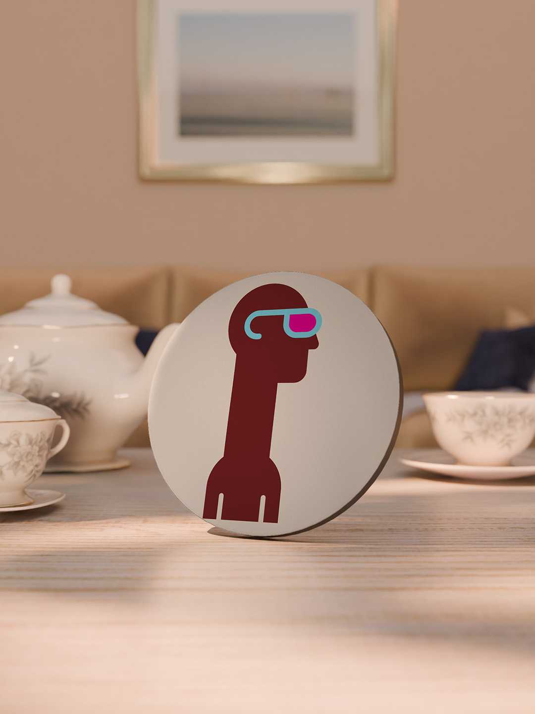 The Quirky Squad Graphic Coasters - Pack of 6