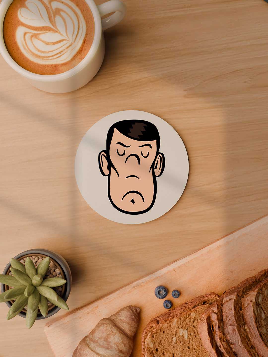 The LOL Expressions Graphic Coasters - Pack of 6