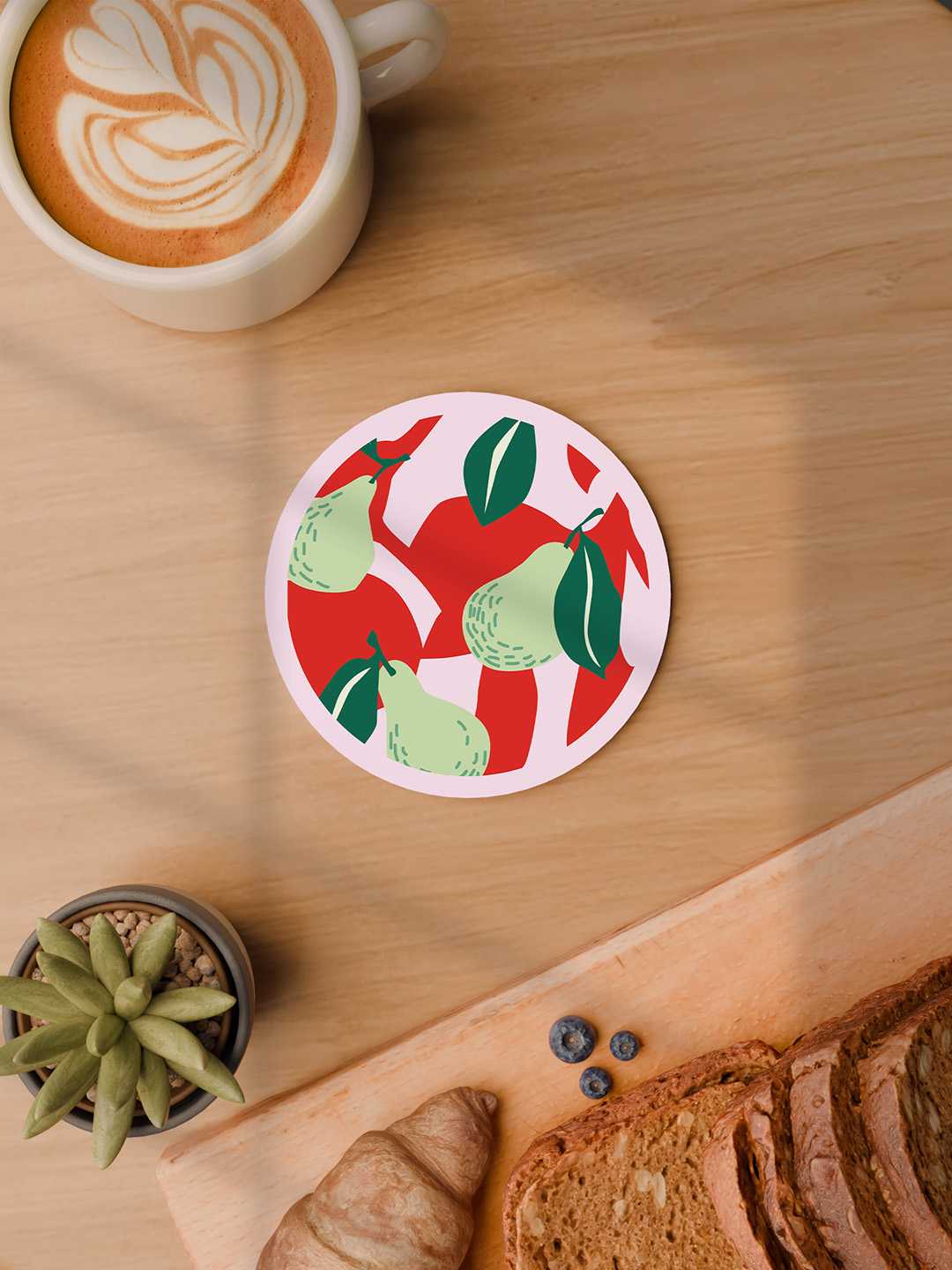 Fruitopia Graphic Coasters - Pack of 6