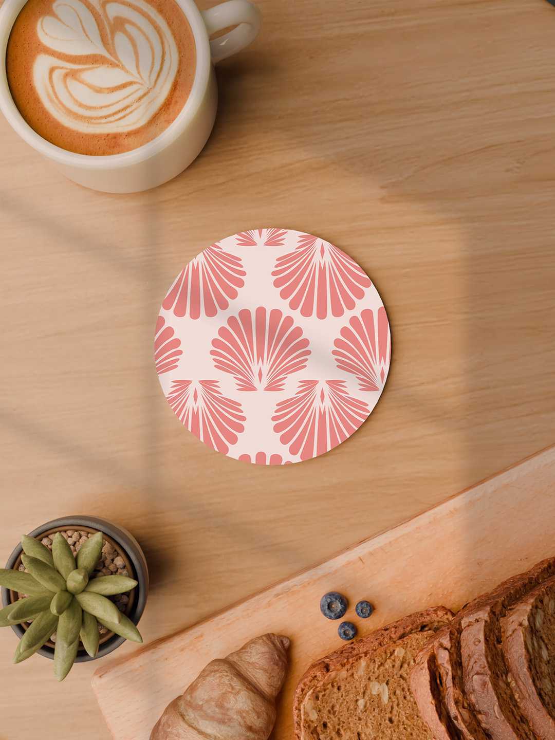 Beach Vibe Graphic Coasters - Pack of 6