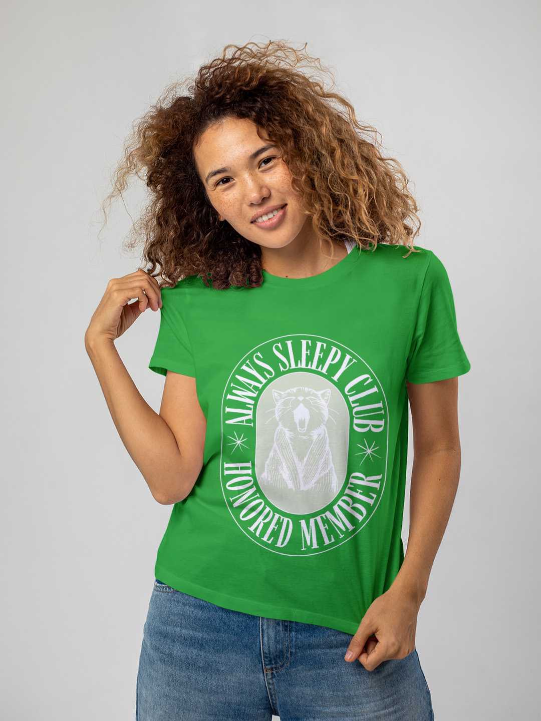 Always Sleepy Club Graphic Tee