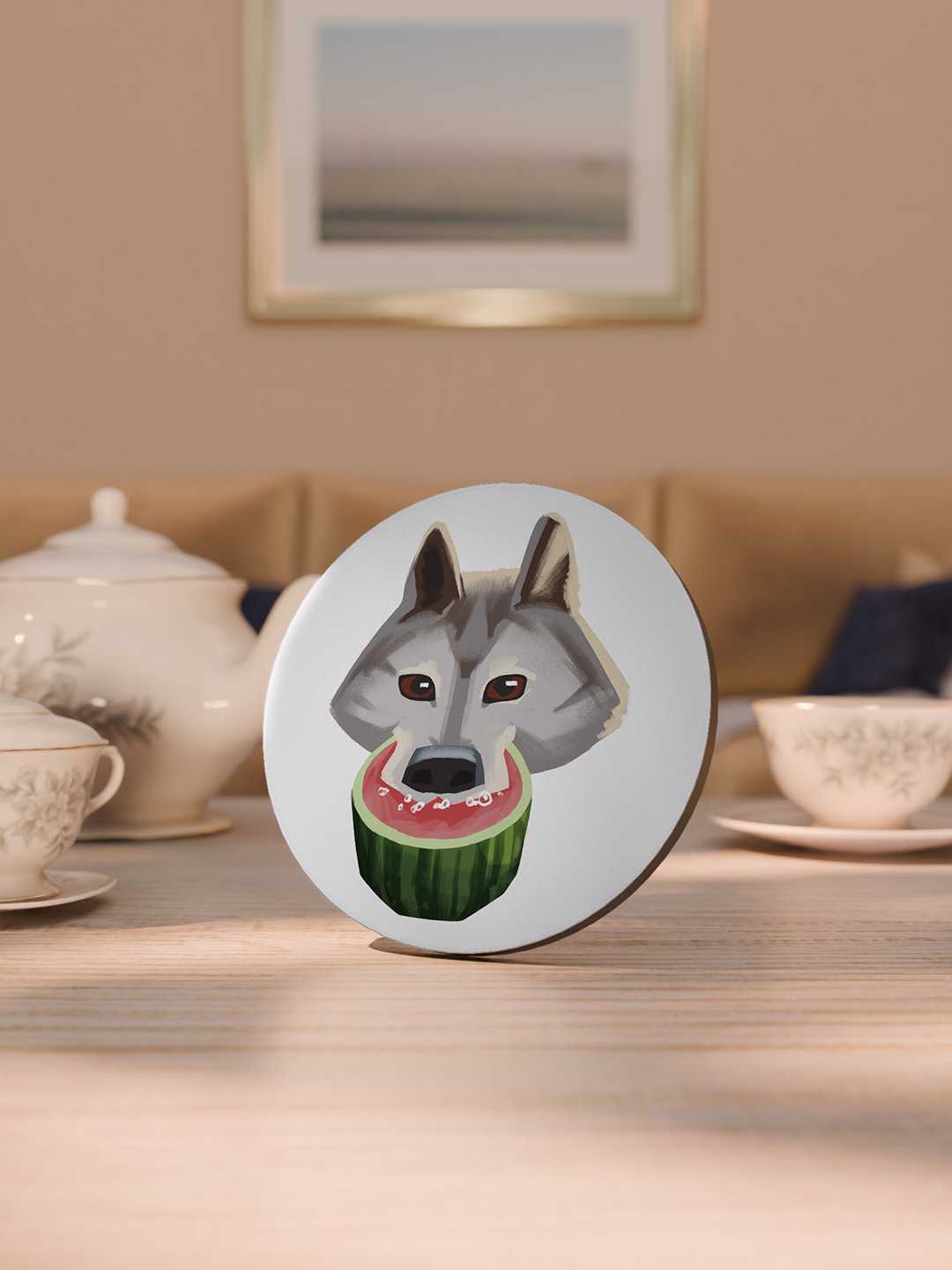 Anime Illustrations Graphic Coasters - Pack of 6