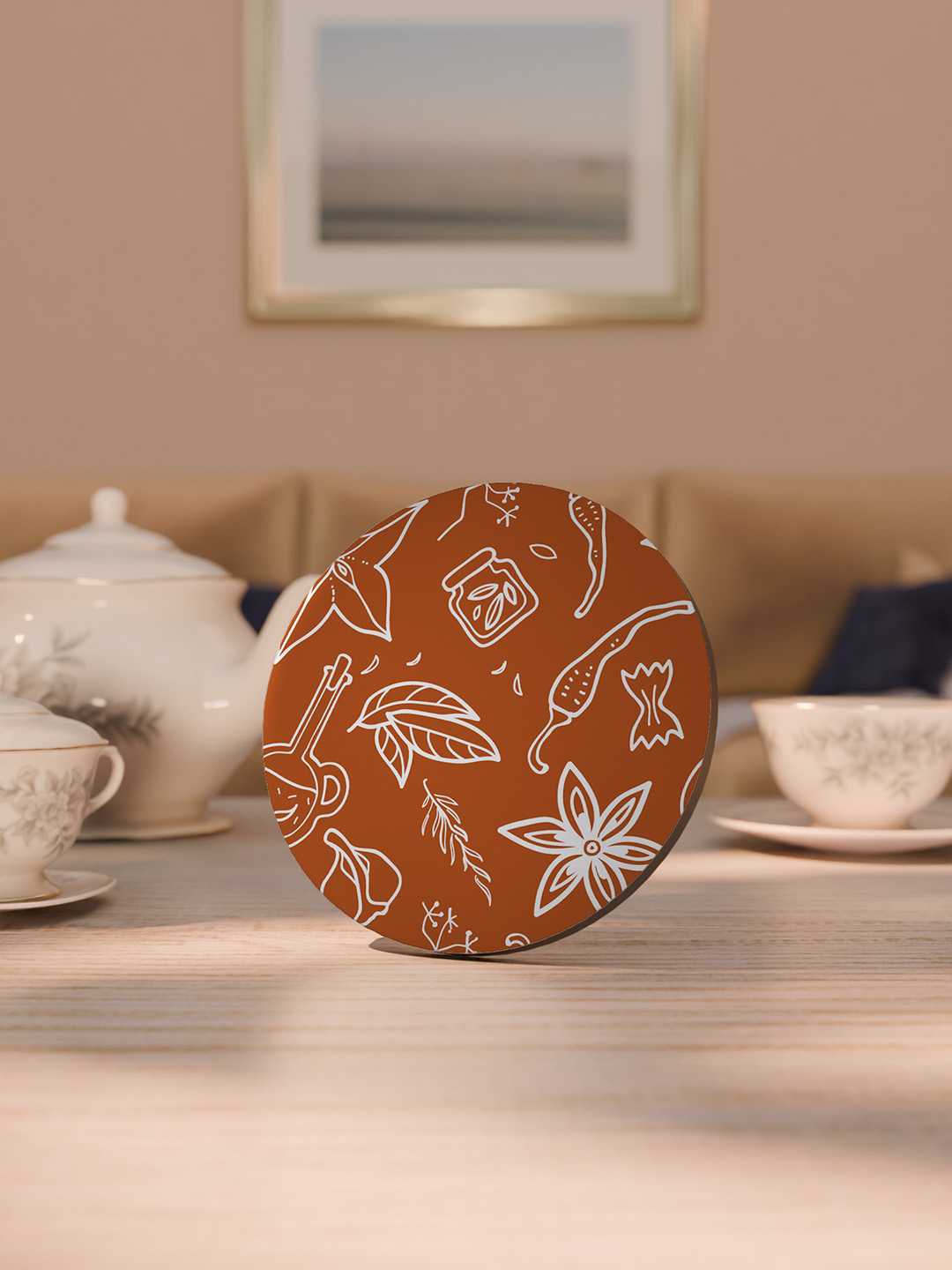 Whimsy Kitchen Graphic Coasters - Pack of 6