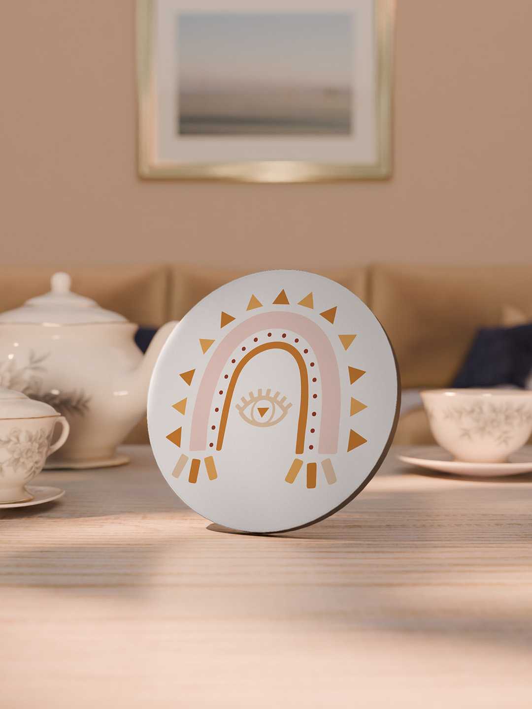 Aura and Earth Art Graphic Coasters - Pack of 6