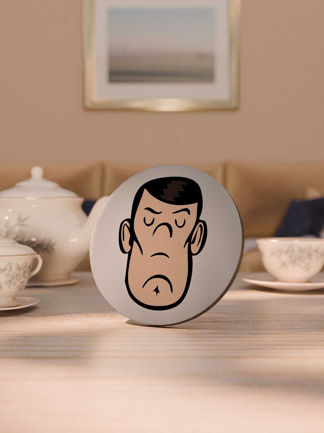 The LOL Expressions Graphic Coasters - Pack of 6