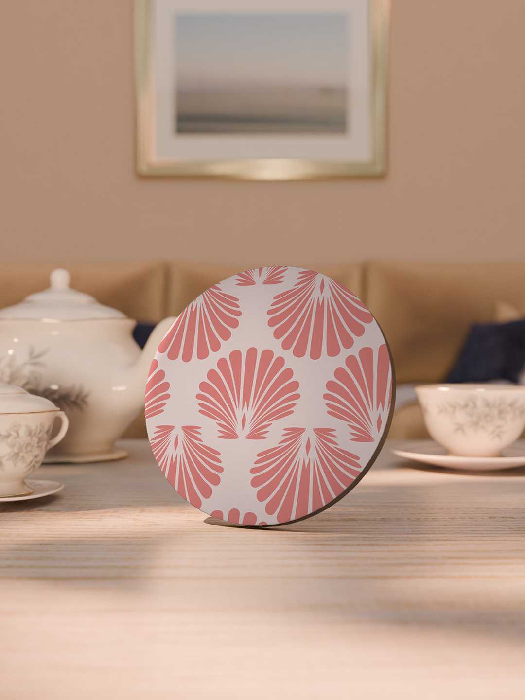 Beach Vibe Graphic Coasters - Pack of 6