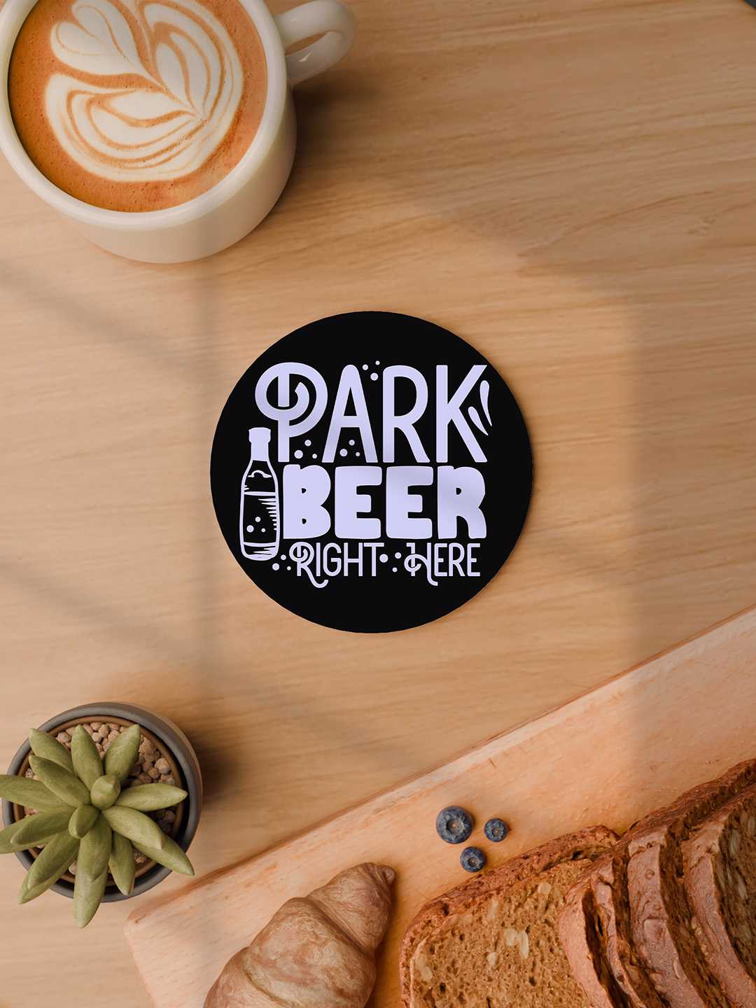 Drunk Talks Graphic Coasters - Pack of 6