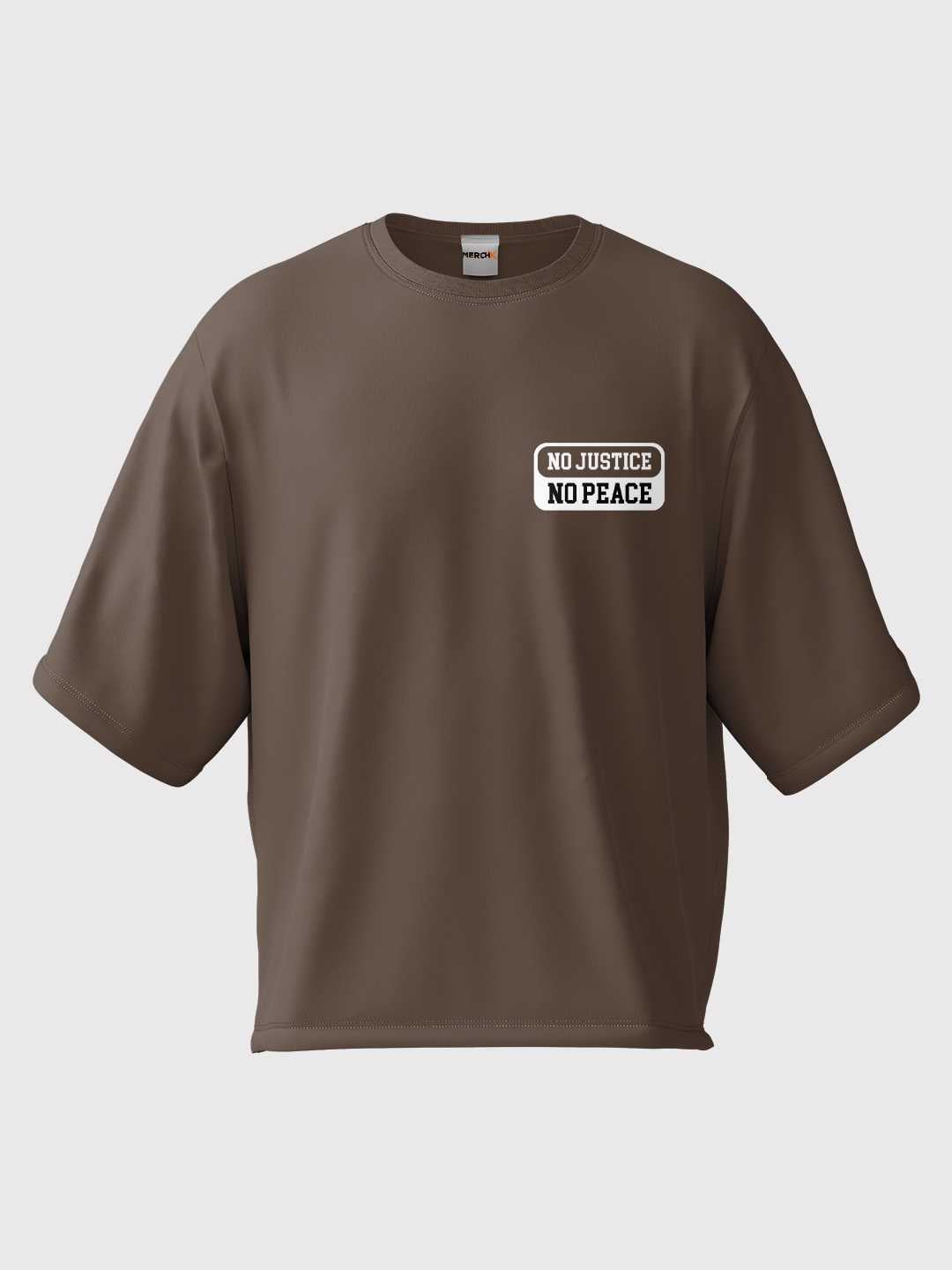 No Justice No Peace Oversized Tee