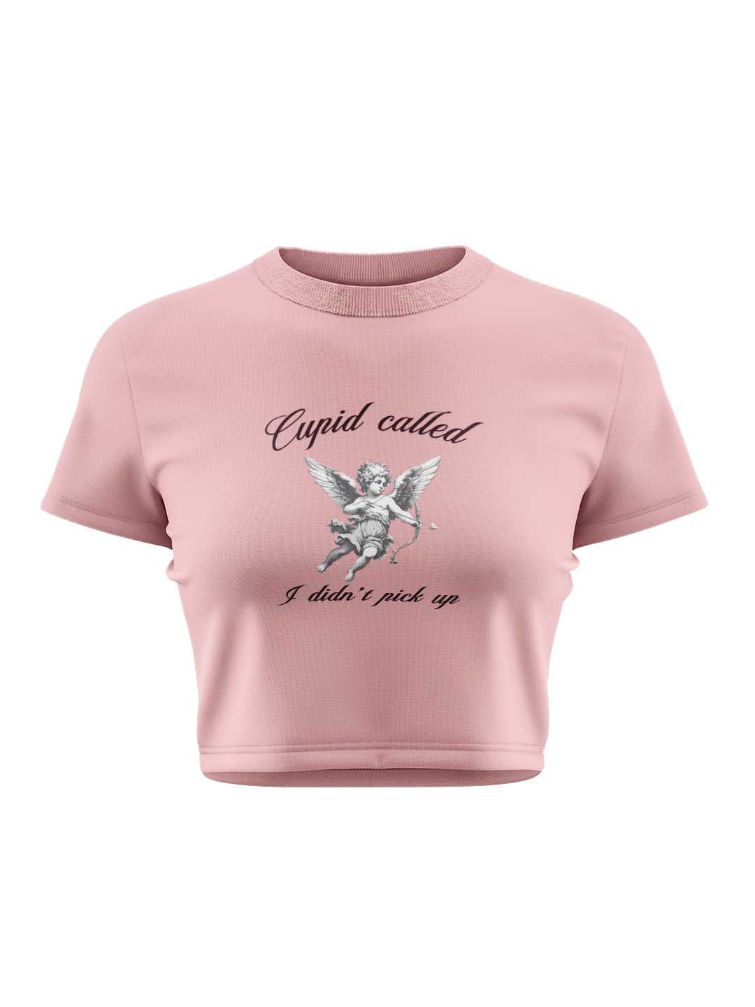 Cupid Call Graphic Baby Tee