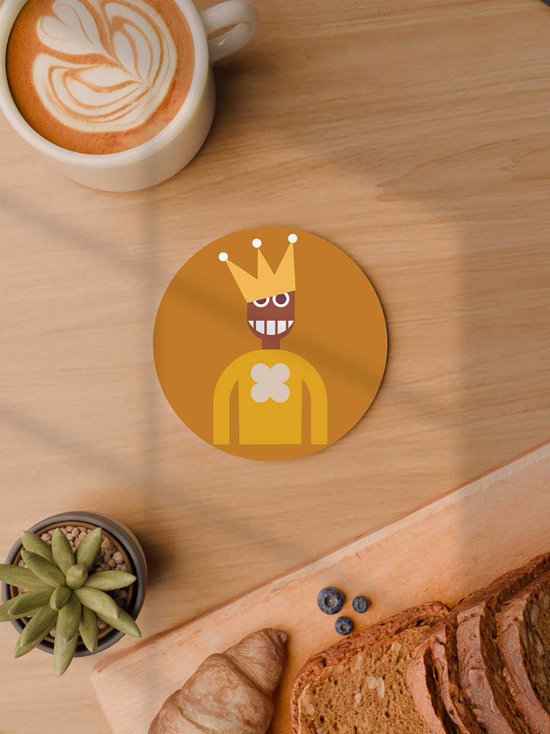 The Chill Peeps Graphic Coasters - Pack of 6