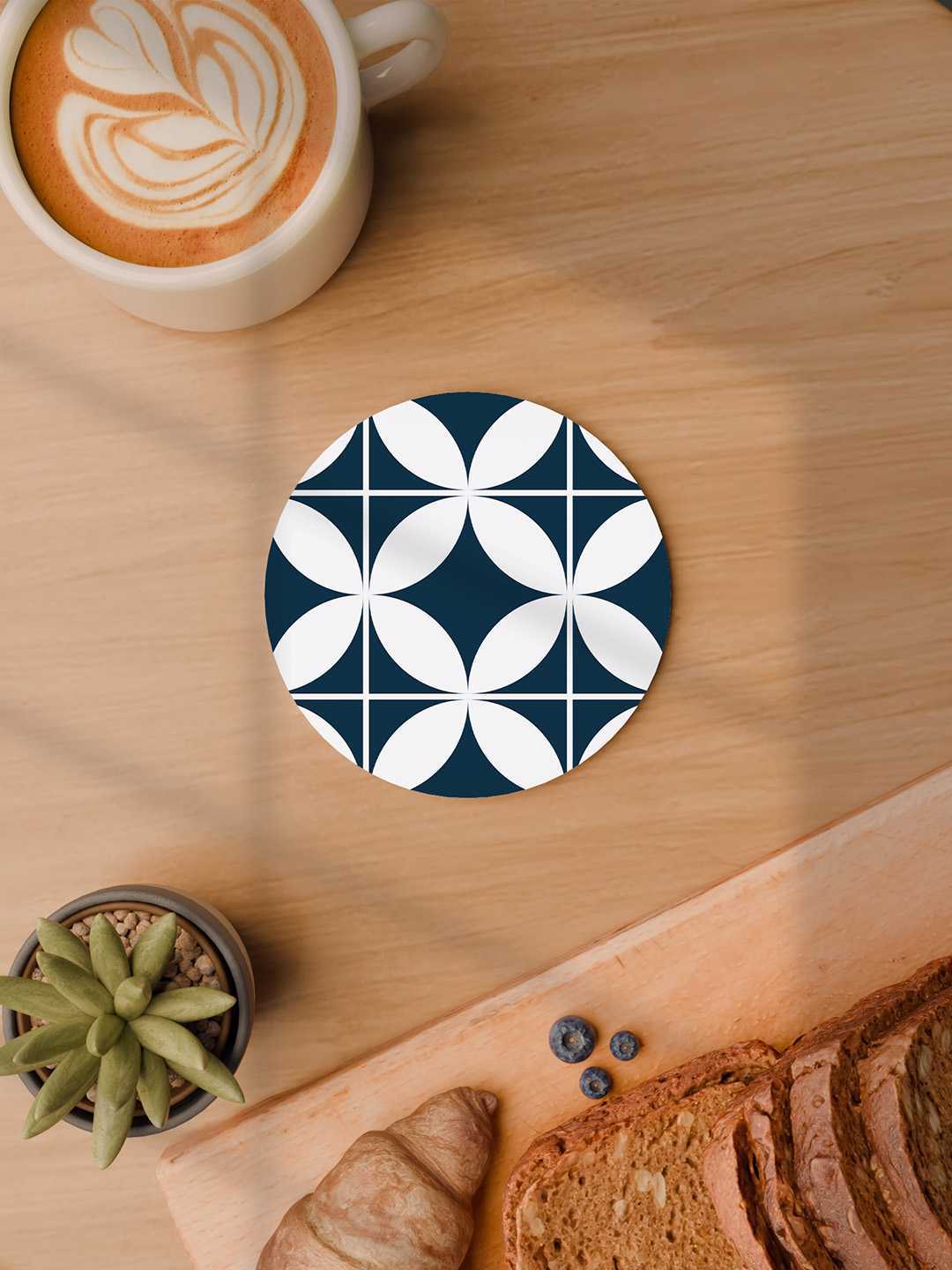Modern Tiles Graphic Coasters - Pack of 6