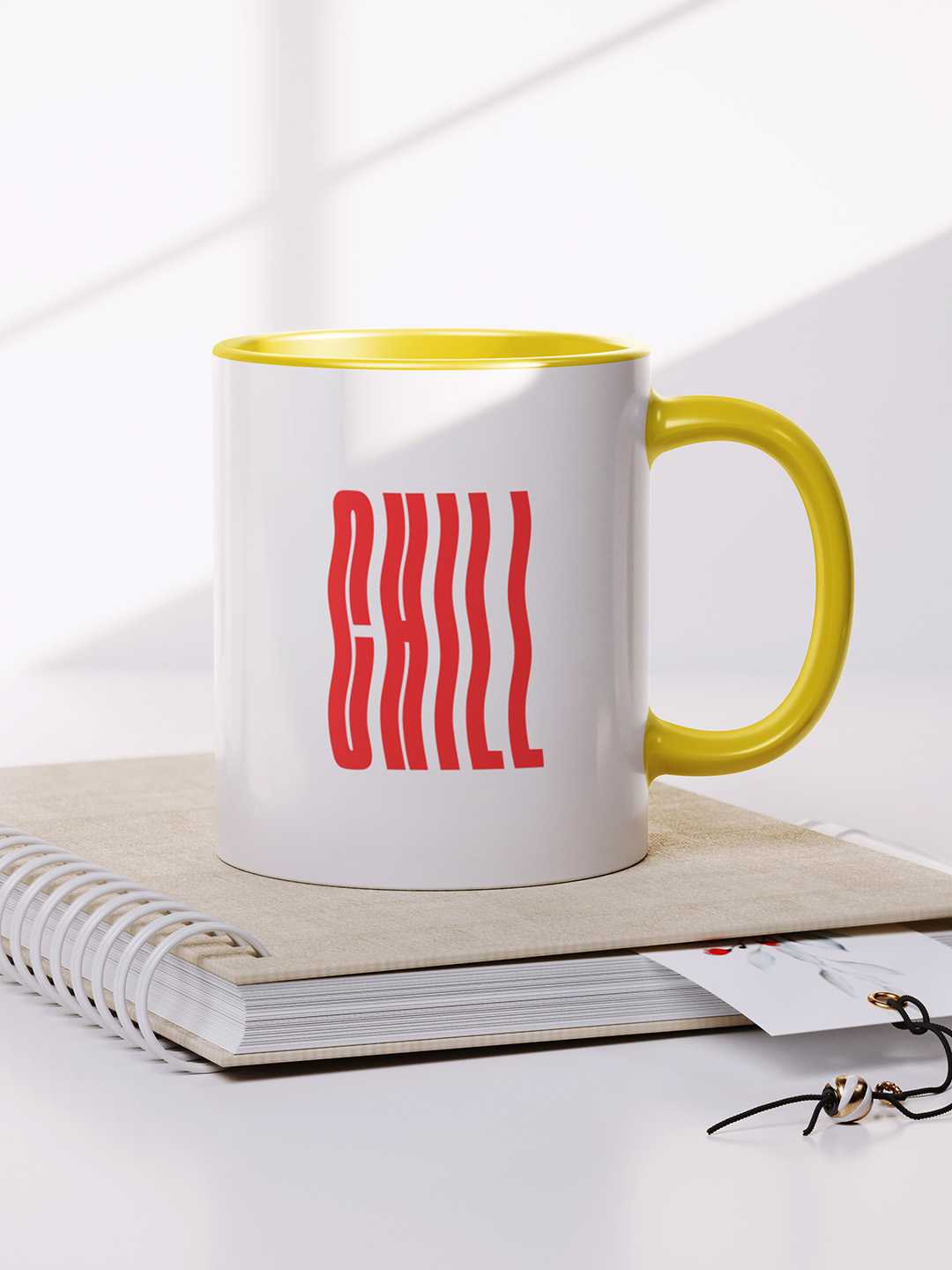 CHILL Graphic Printed Ceramic Mug