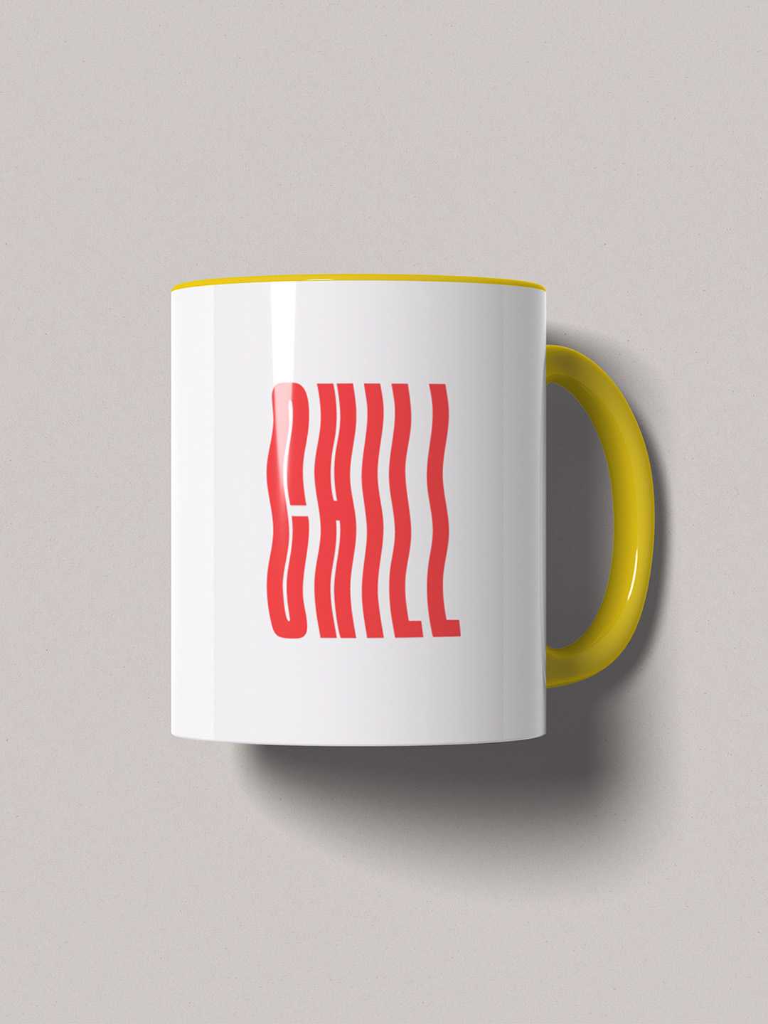 CHILL Graphic Printed Ceramic Mug