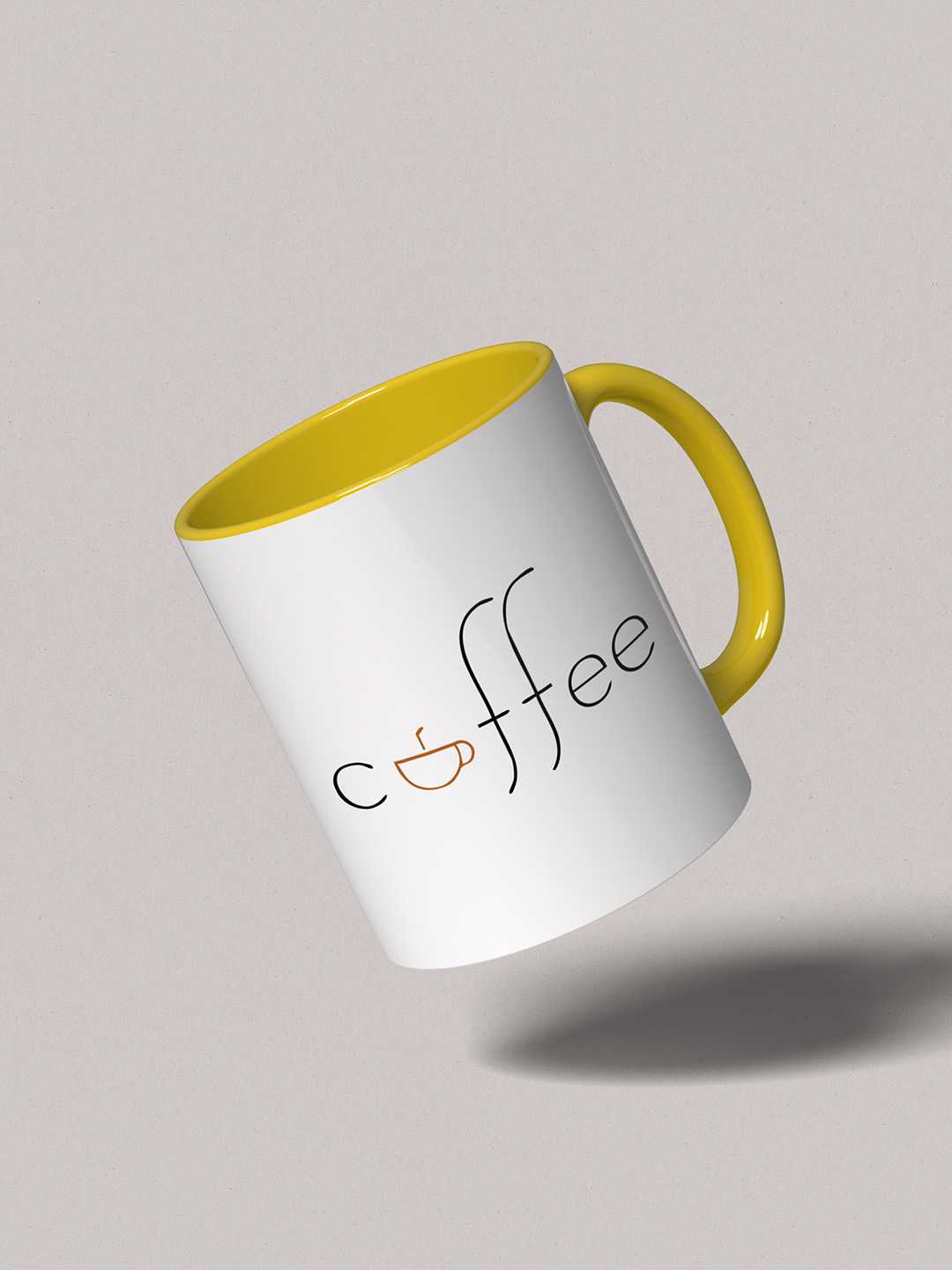 COFFEE Graphic Printed Ceramic Mug