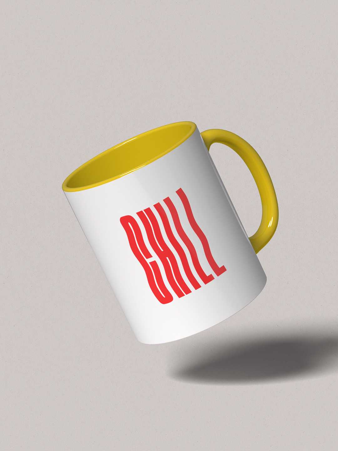 CHILL Graphic Printed Ceramic Mug