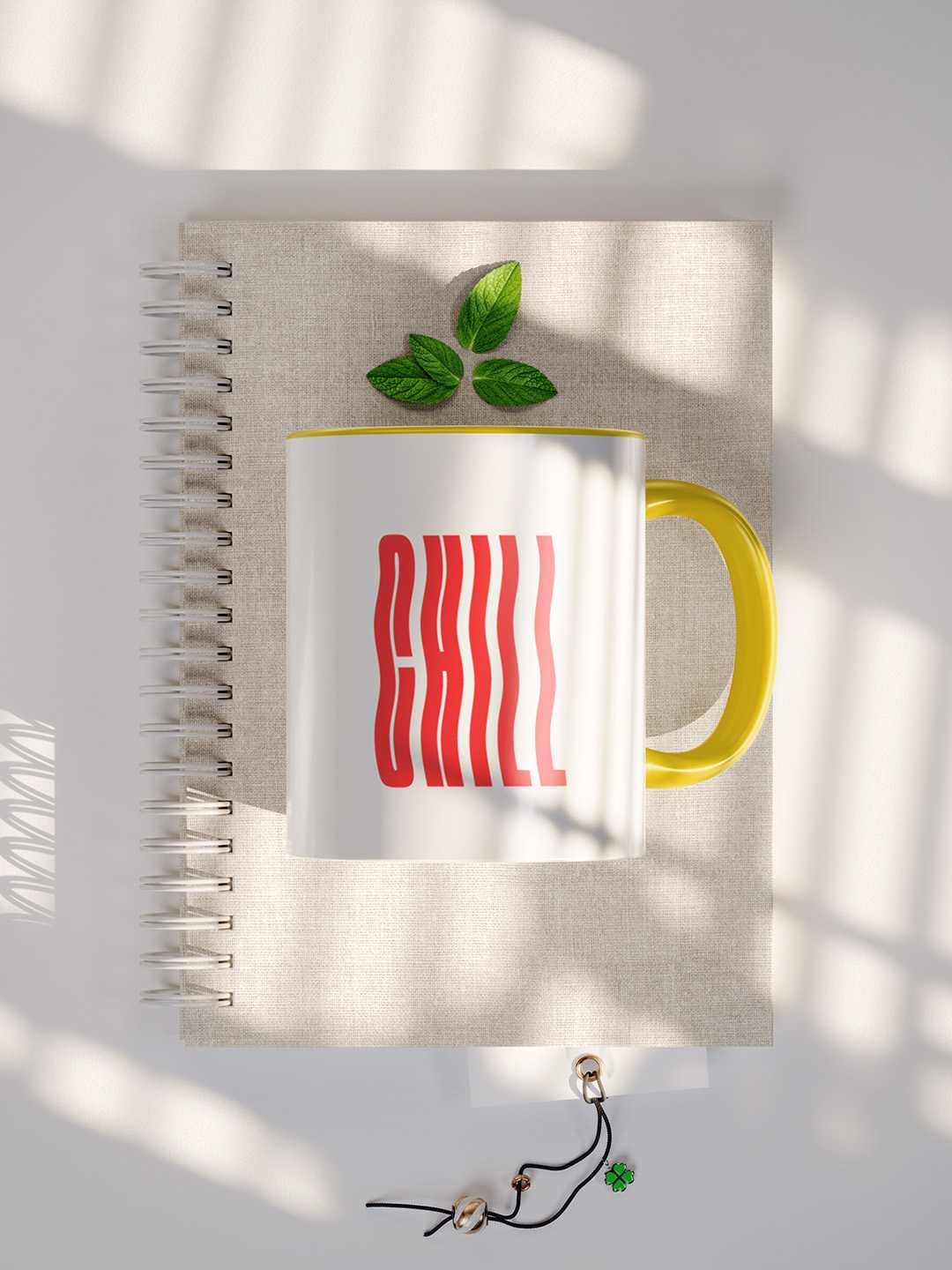 CHILL Graphic Printed Ceramic Mug