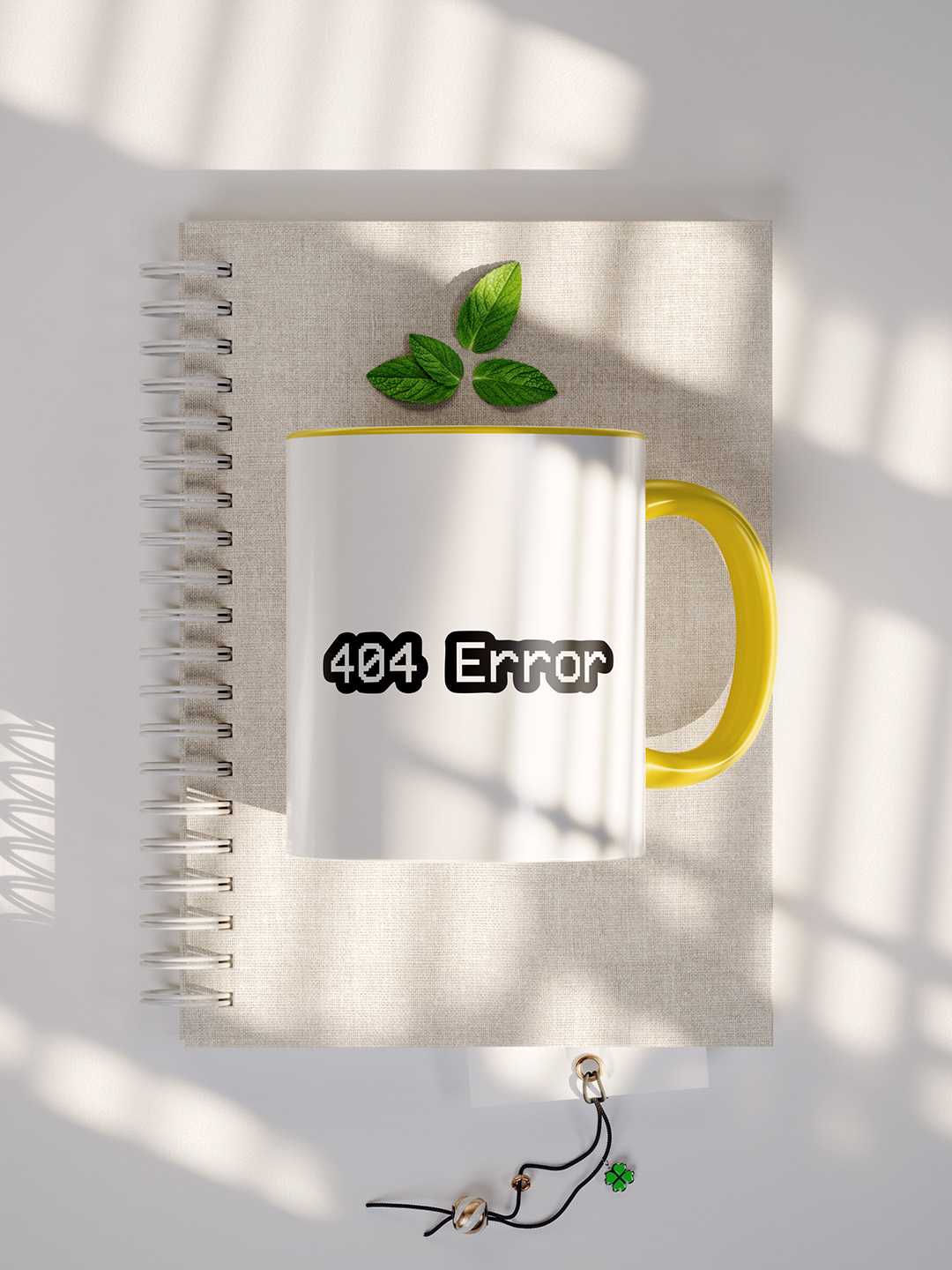 ERROR 404 Graphic Printed Ceramic Mug